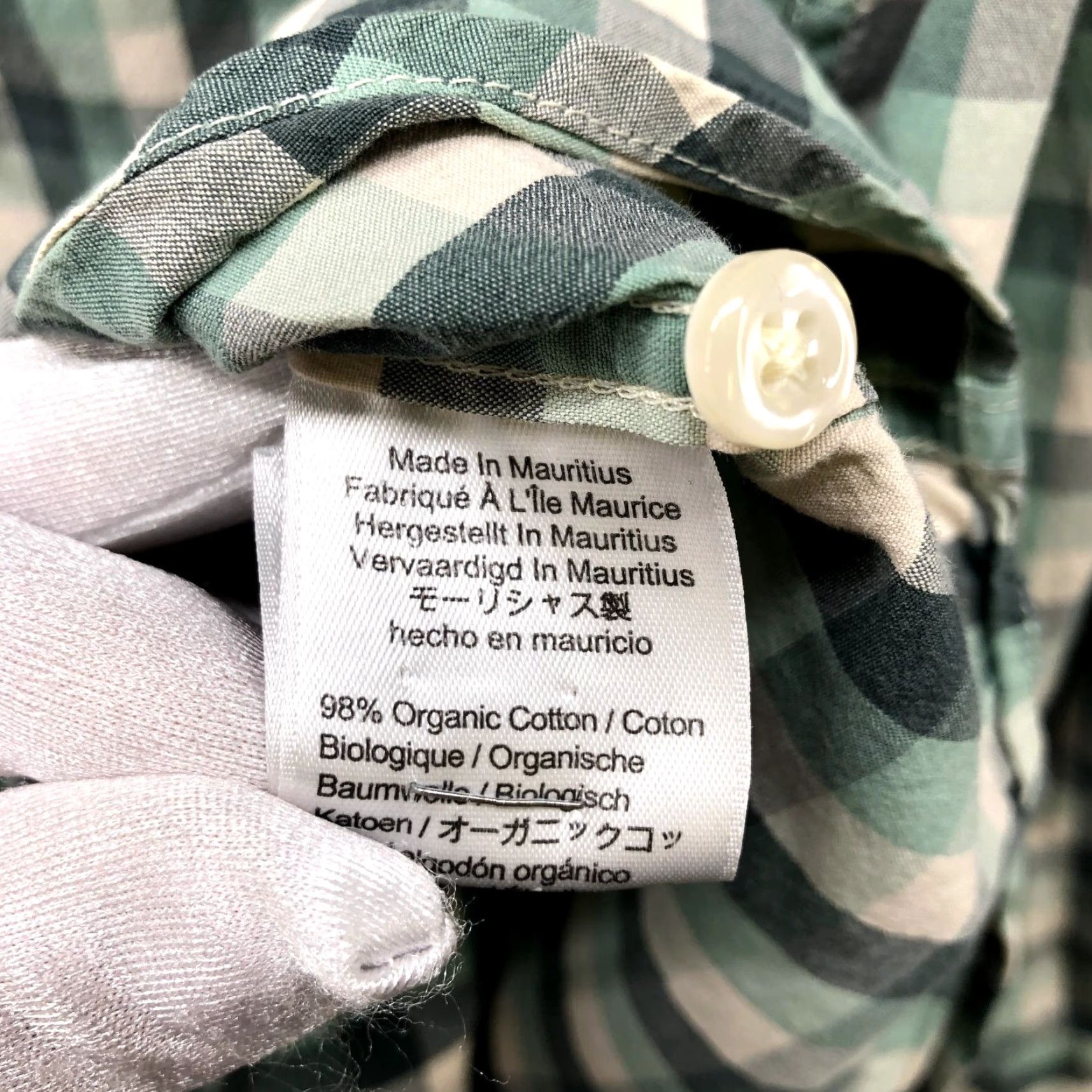 J.Crew J. Crew Long Sleeve Button-Down Shirt Mens L Green Plaid Secret Wash Classic Shirt Men L Green Plaid Secret Wash Shirting Classic Size US L / EU 52-54 / 3 - 7 Thumbnail