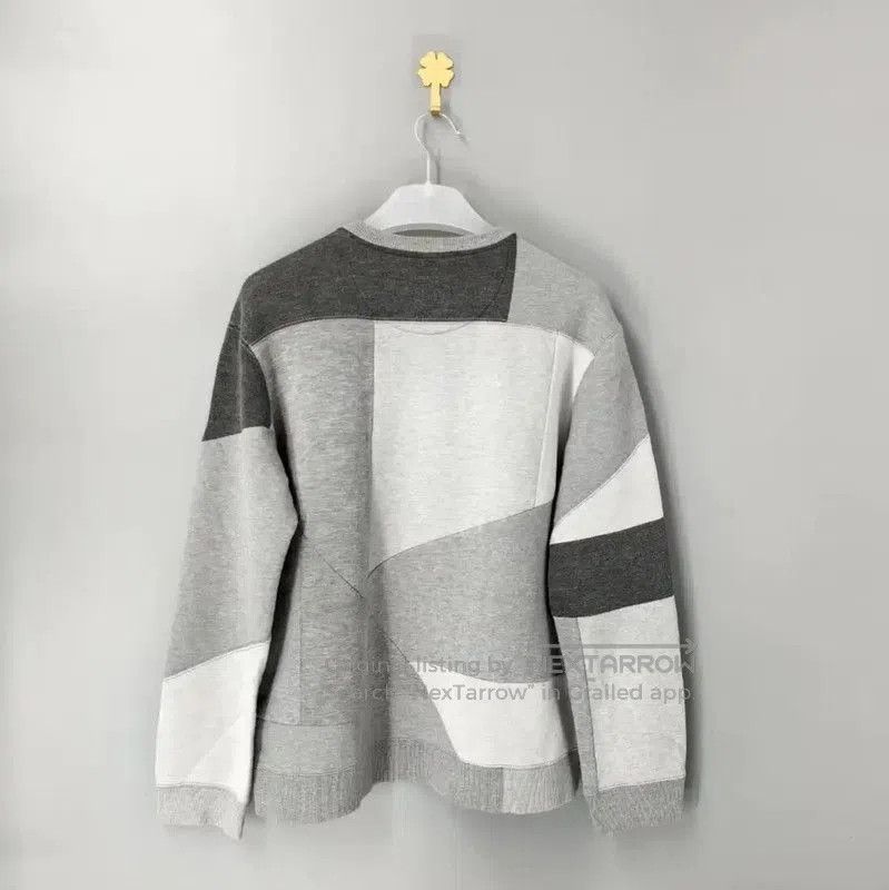 Valentino Valentino Gray Cotton Men's Sweatshirt . Size US M / EU 48-50 / 2 - 2 Thumbnail