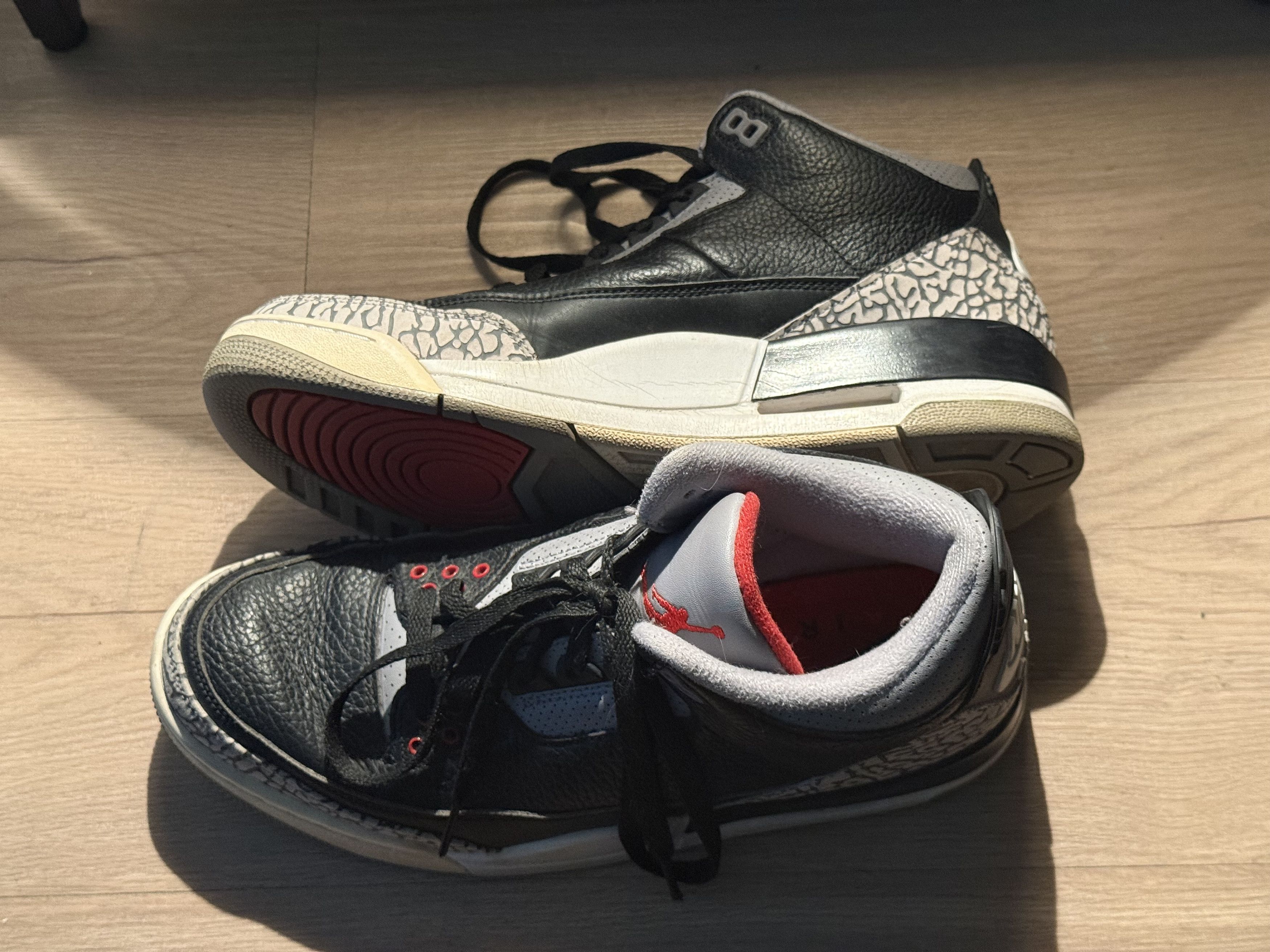 Air Jordan 3 Retro Black Cement 2018
