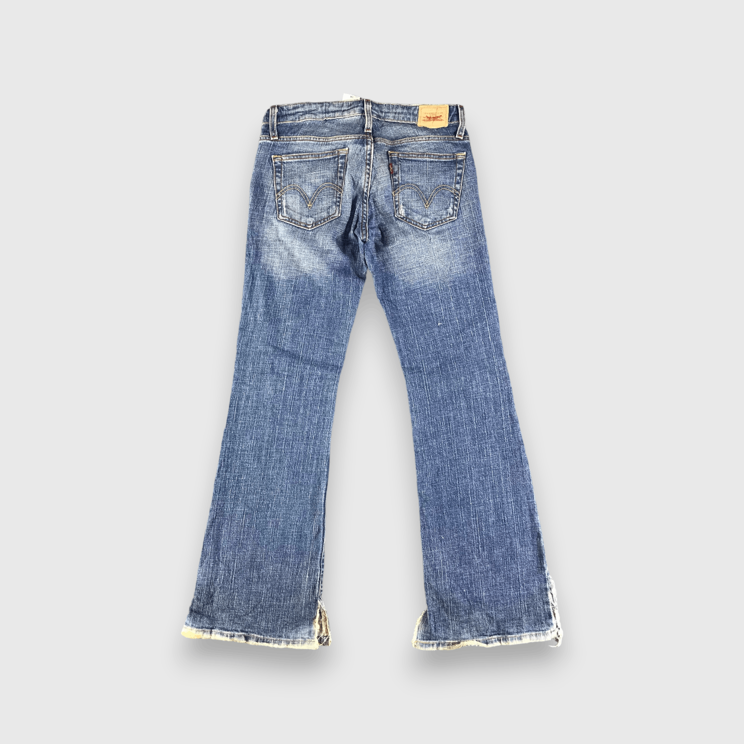 Levi's Vintage Blue Wash Levis 524 Jeans-J3024 Size US 31 - 2 Thumbnail