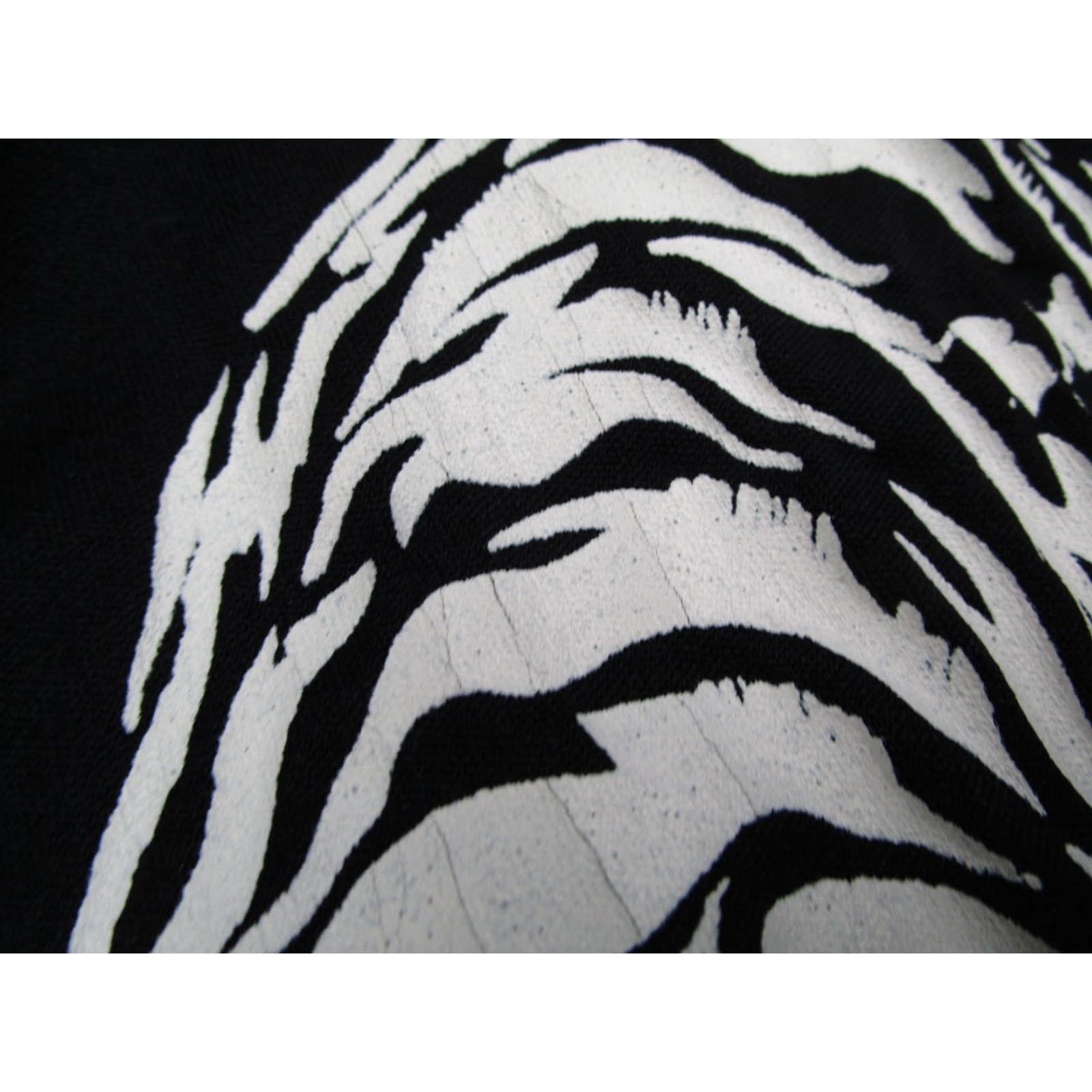 Vintage VINTAGE WD SPORTSWEAR Shirt Mens Large Black Button Up Tiger Retro Made in USA Size US L / EU 52-54 / 3 - 6 Thumbnail