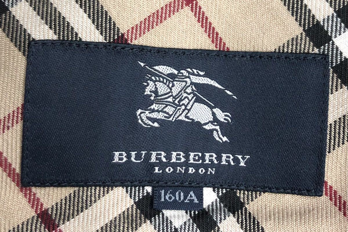 Burberry × Vintage Burberry London Women's Black Denim Jacket Size US M / EU 48-50 / 2 - 13 Thumbnail