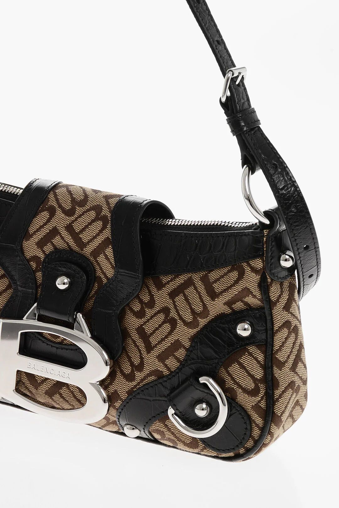 Balenciaga og1mm0326 Size: OS / Canvas Mini Bag in Brown Size ONE SIZE - 3 Thumbnail