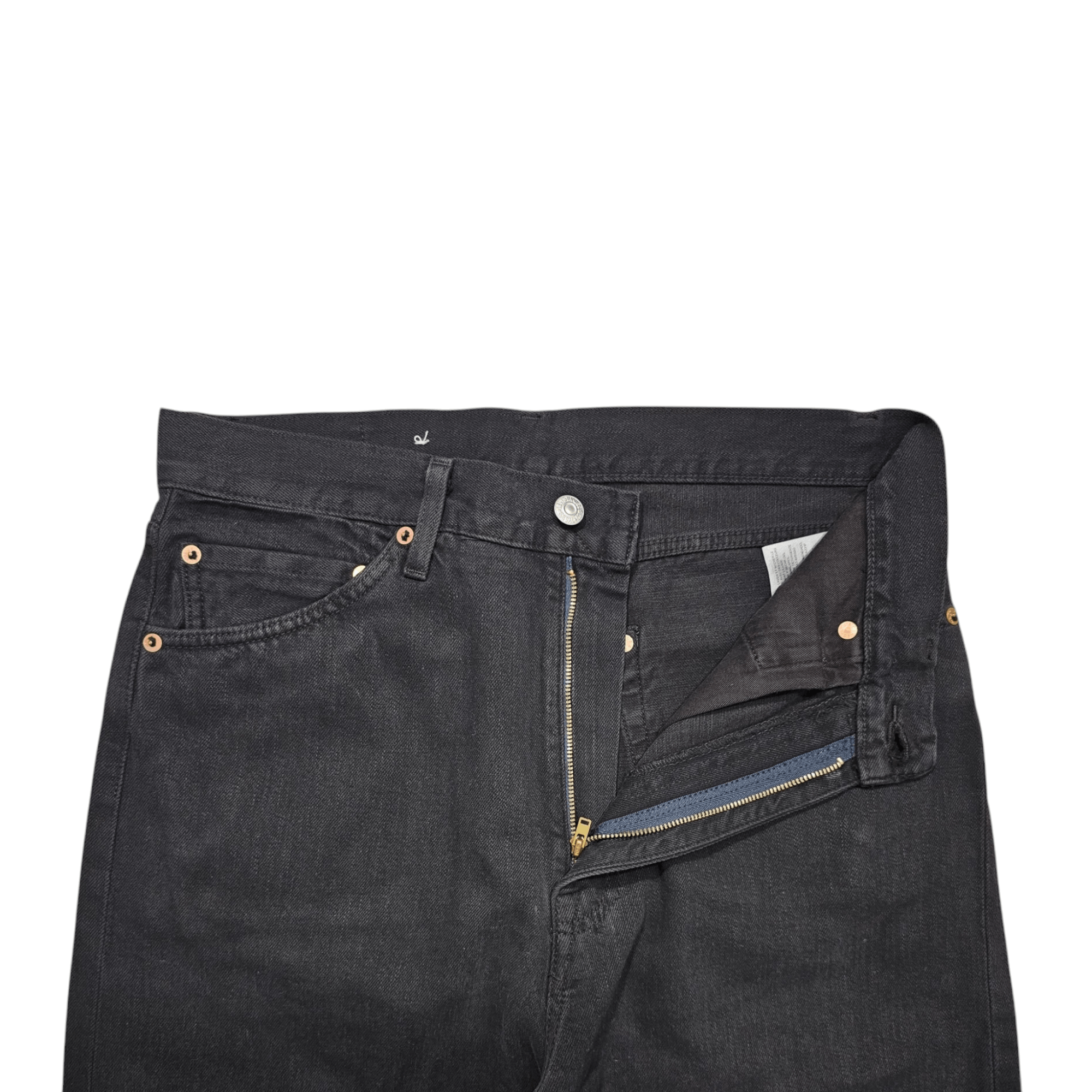 Levi's Vintage Clothing New LVC Levi's Vintage Clothing 1950's 701 Big E Selvedge Size 31" - 3 Thumbnail