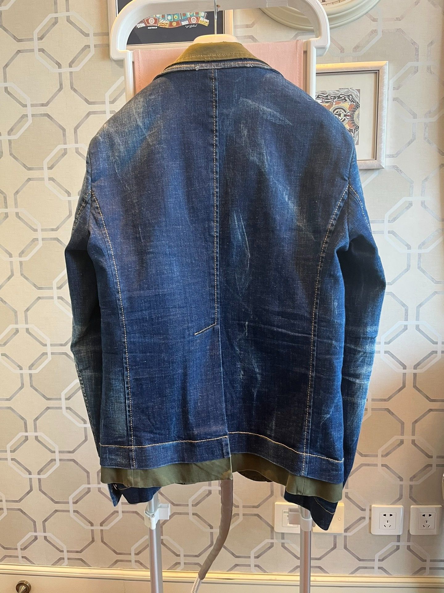Dsquared2 Dsquared2 Two-Piece Denim Blazer Size US M / EU 48-50 / 2 - 9 Thumbnail