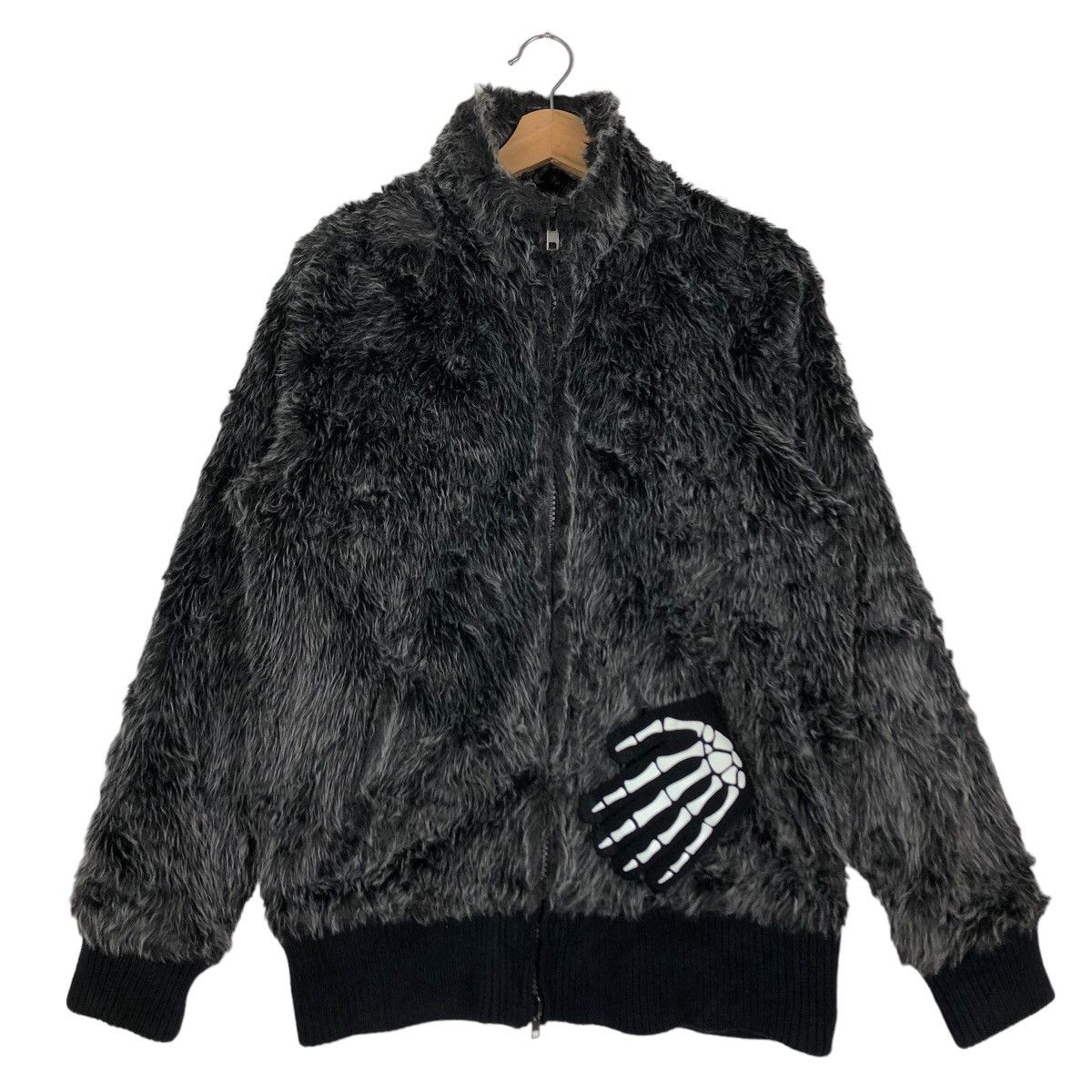 Hysteric Glamour 🔥90’s Vintage Bomber Jacket Mink Fur Design Issey Miyake Size US L / EU 52-54 / 3 - 2 Thumbnail