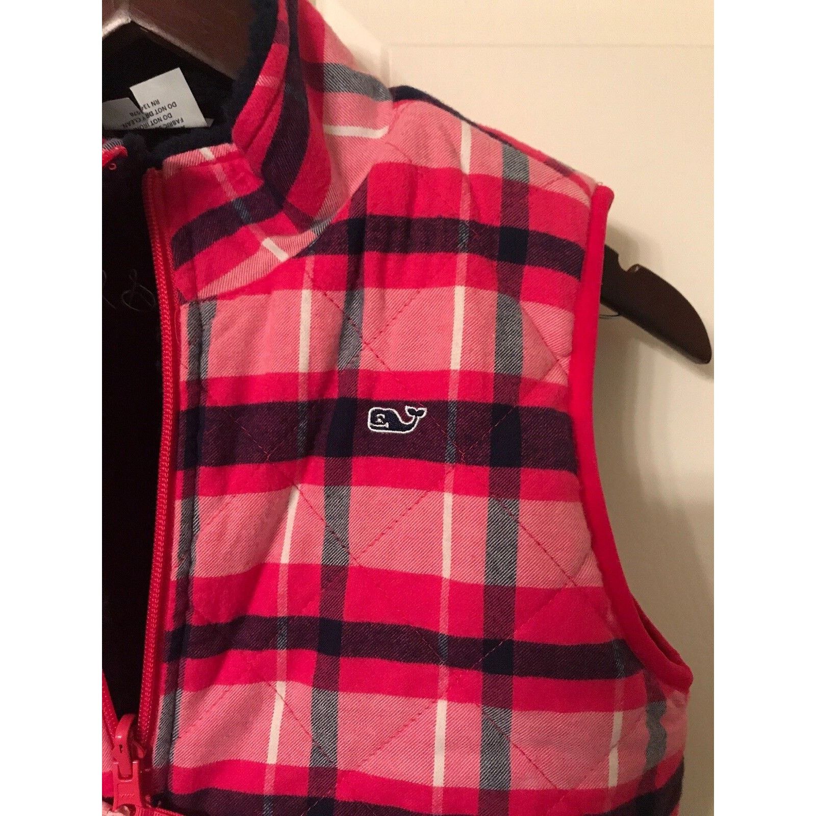 Vineyard Vines NWT Vineyard Vines Sz14 (L) Girls, Women's XS Plaid Vest Size XS / US 0-2 / IT 36-38 - 5 Thumbnail