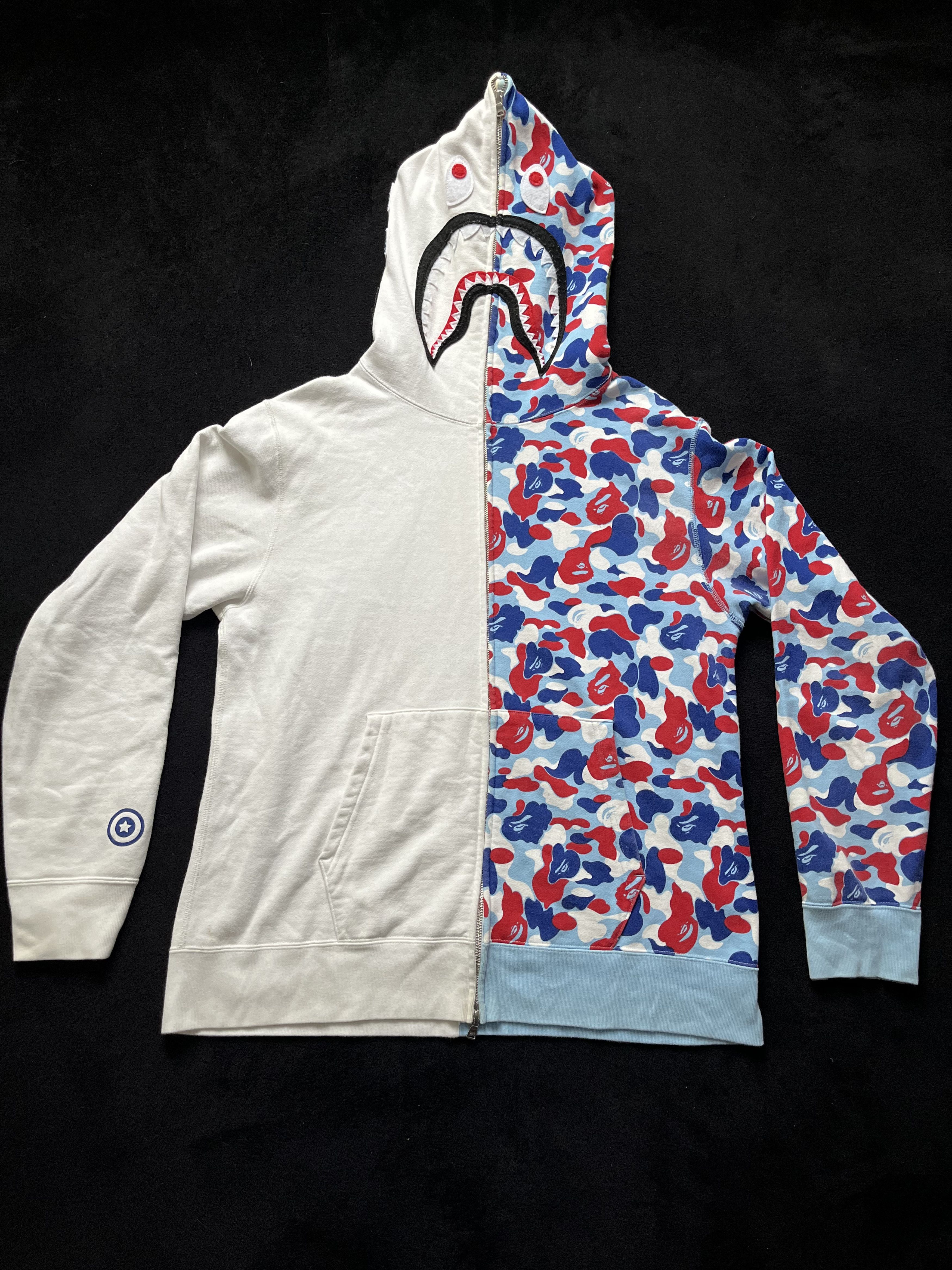 Bape Bape 30th Anniversary Shark hoodie - Paris exclusive Size US XL / EU 56 / 4 - 1 Thumbnail