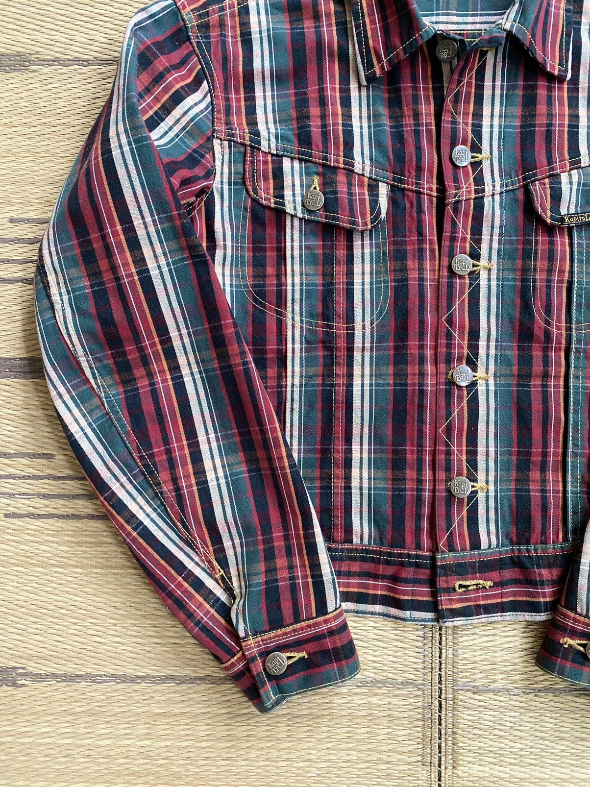 Kapital × Kapital Kountry ⛔️LAST PRICE ⛔️Kapital Kountry Plaid Check Type 3 JKT (Rare) Size US M / EU 48-50 / 2 - 5 Thumbnail