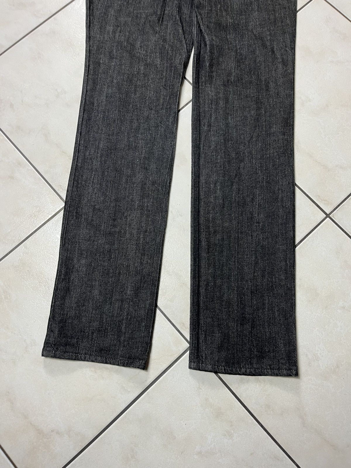 Hussein Chalayan Vintage hussein chalayan archive raw denim goth jeans pants Size 30" / US 8 / IT 44 - 15 Thumbnail