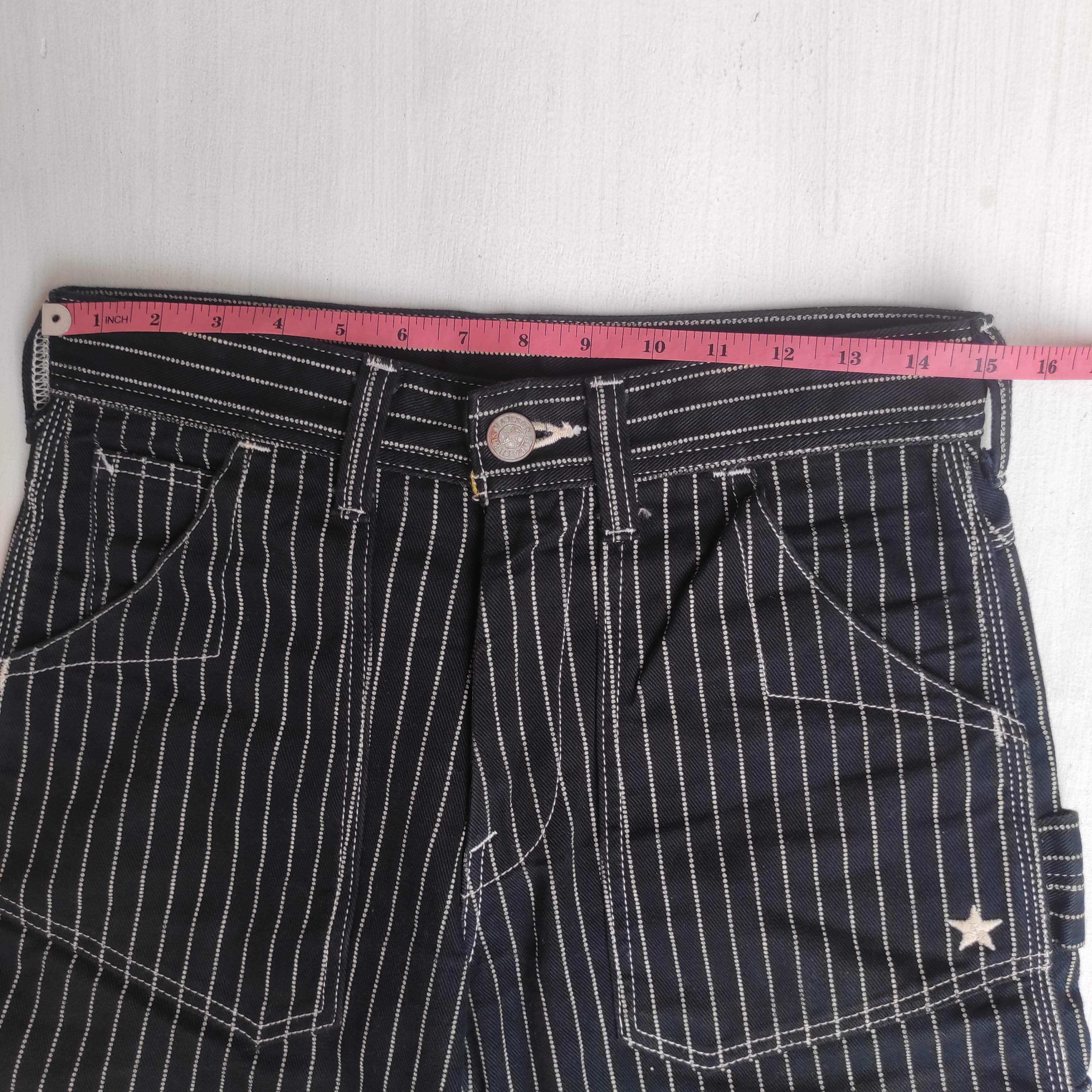 Vanson Leathers Vanson Leather Carpenter Hickory Stripe Pants Size US 30 / EU 46 - 24 Thumbnail