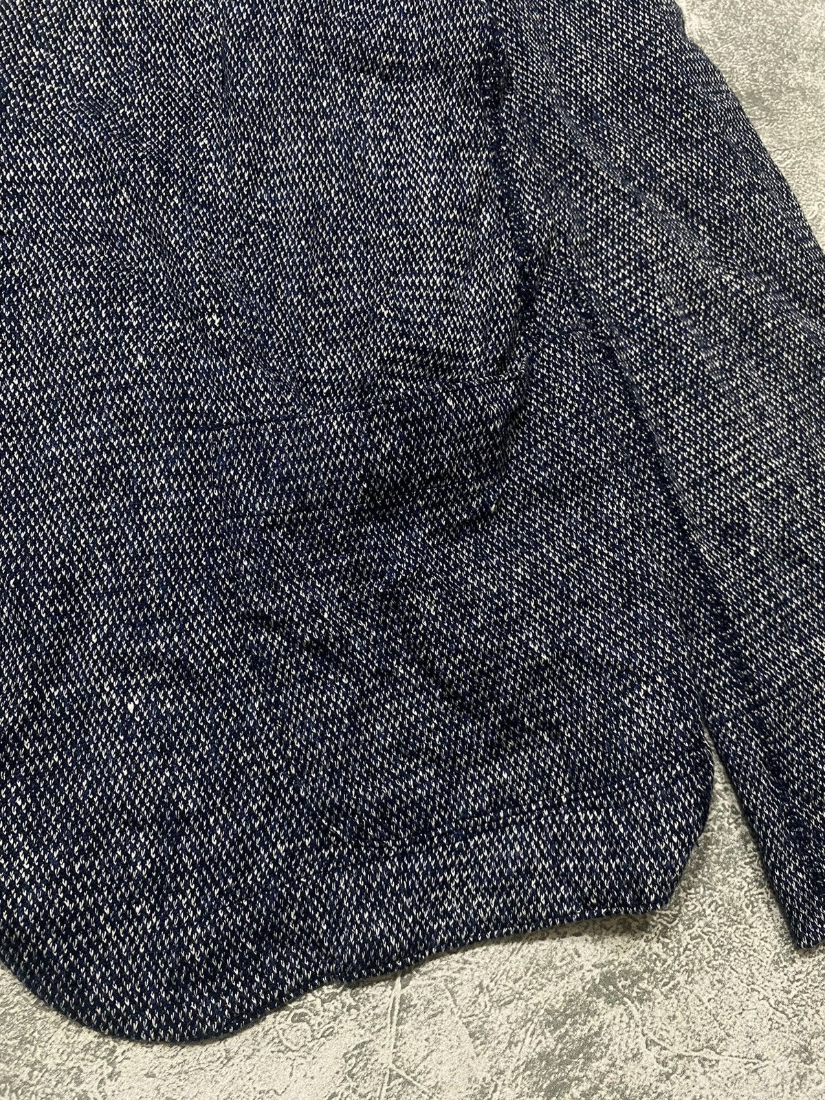 45rpm × Japanese Brand R by 45Rpm Denim Blazer Size XS / US 0-2 / IT 36-38 - 3 Thumbnail