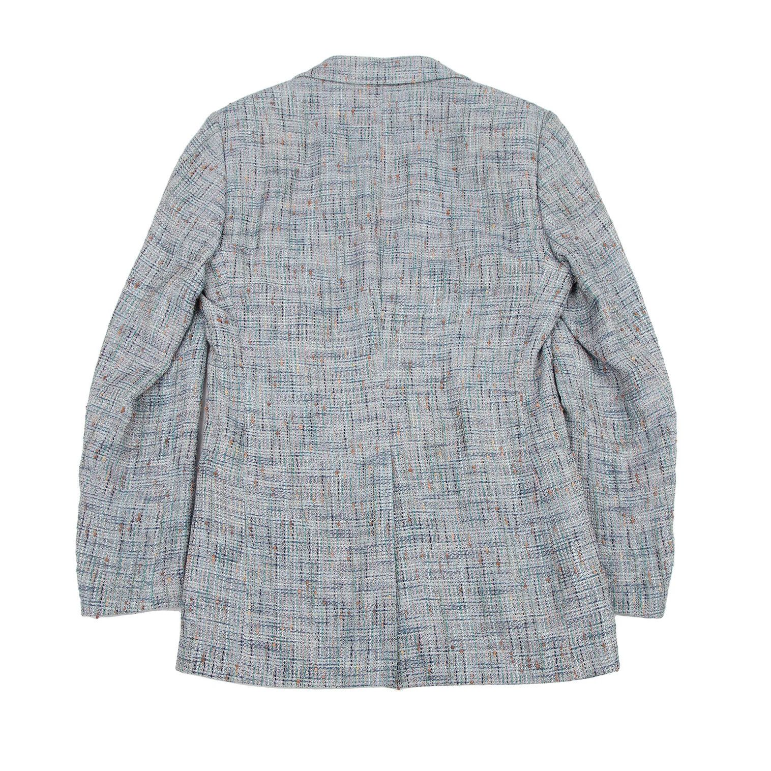 Emporio Armani Fancy T 2B Jacket in Light Blue Size 46 Size US S / EU 44-46 / 1 - 12 Thumbnail