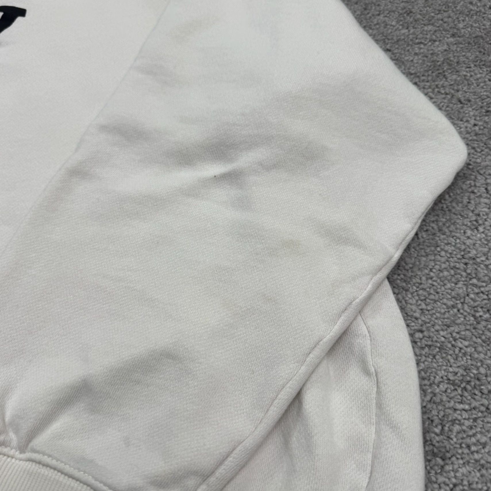 H&M VINTAGE Smiley x H&M Oversized Graphic Pullover Sweatshirt Women’s 2XL White Casual Streetwear Emojis Relaxed Fit Size XXL / US 16-18 / IT 52-54 - 6 Thumbnail