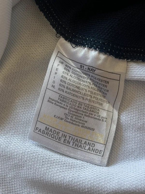 Nike Nike Sz S Tennis Cour 2001 Rare Polo Shirt Navy White Size S / US 4 / IT 40 - 9 Thumbnail