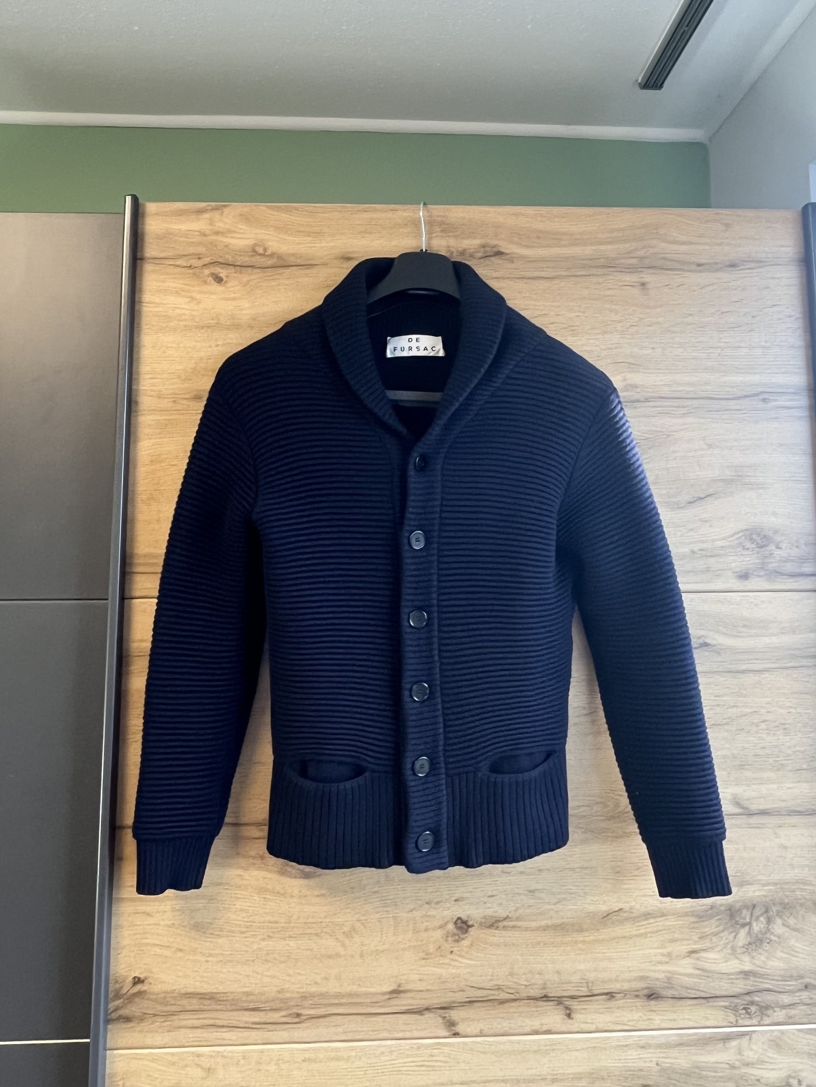 De Fursac Wool Knit Cardigan Size US S / EU 44-46 / 1 - 1 Thumbnail