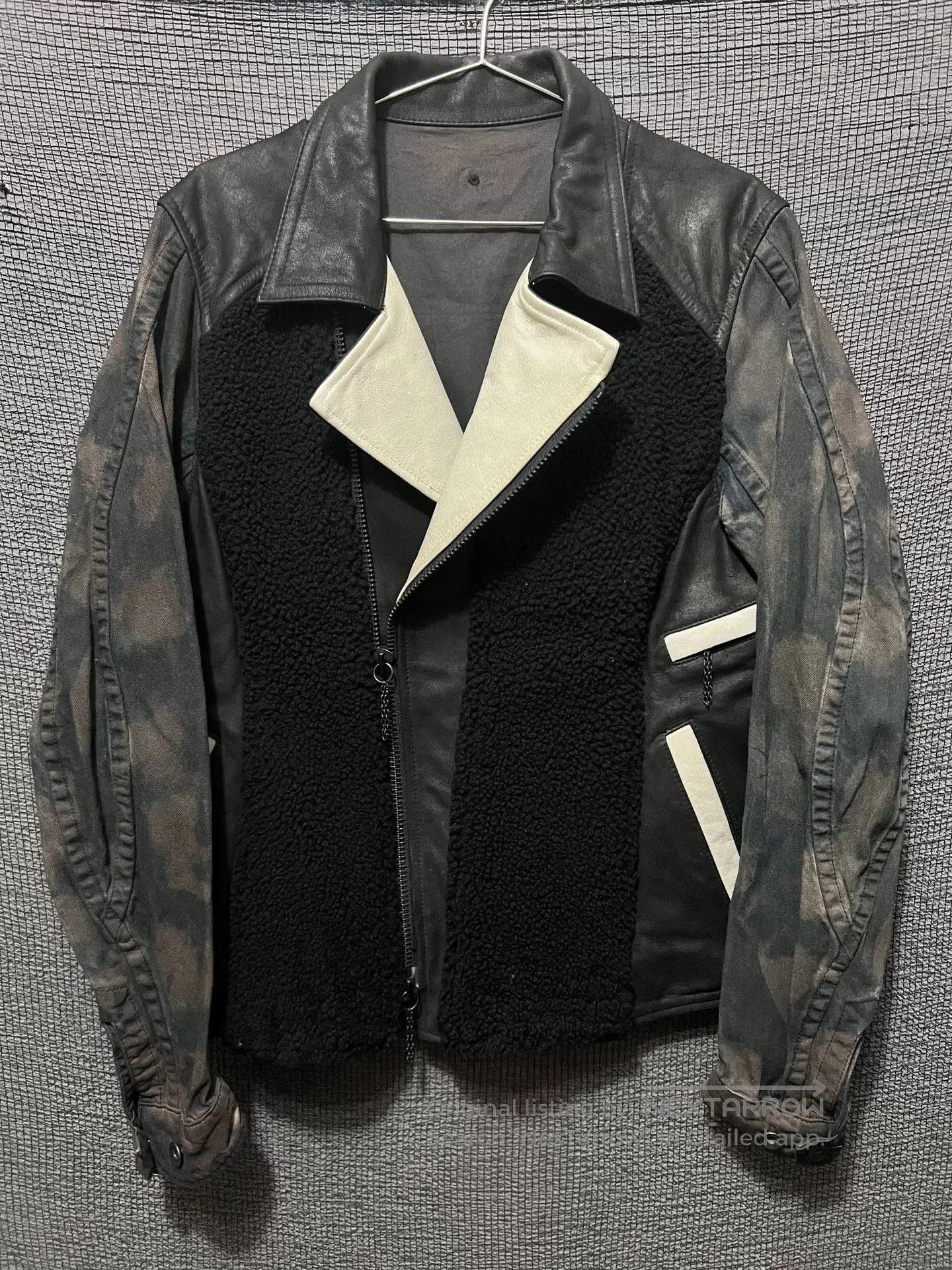 SIVA Siva Dark Fur Leather Jacket. Size US L / EU 52-54 / 3 - 1 Thumbnail