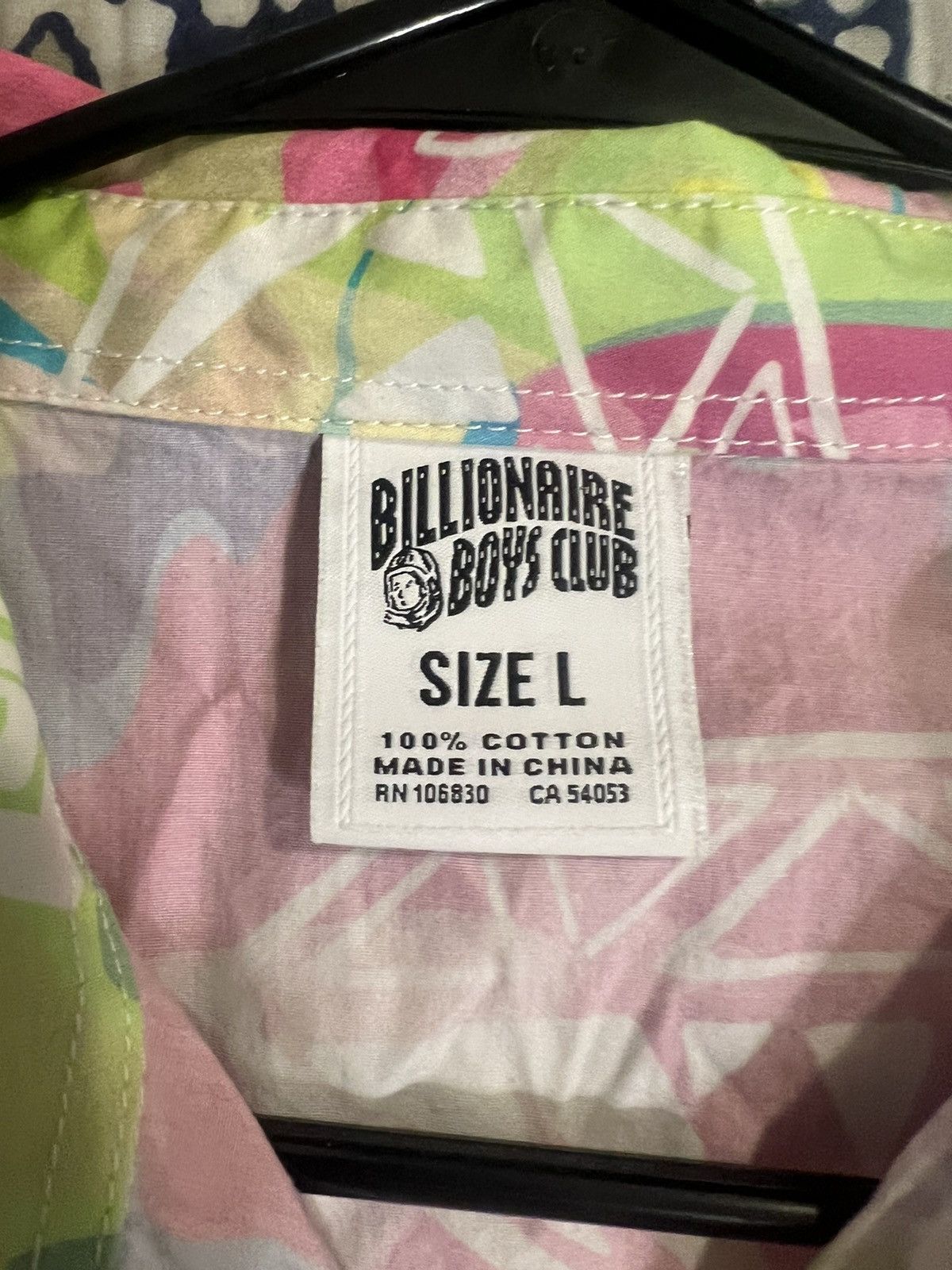 Billionaire Boys Club Billionaire Boys Club multicolor button down size LG Size US L / EU 52-54 / 3 - 2 Thumbnail