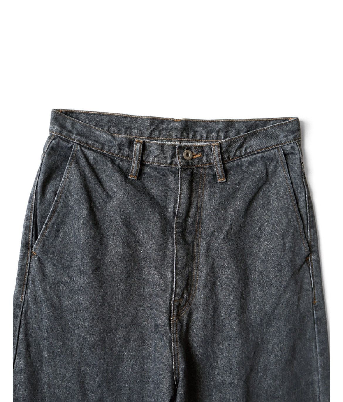 Kapital Kapital 14oz black Denim Port Baggy Pants size 3 Size US 32 / EU 48 - 3 Thumbnail