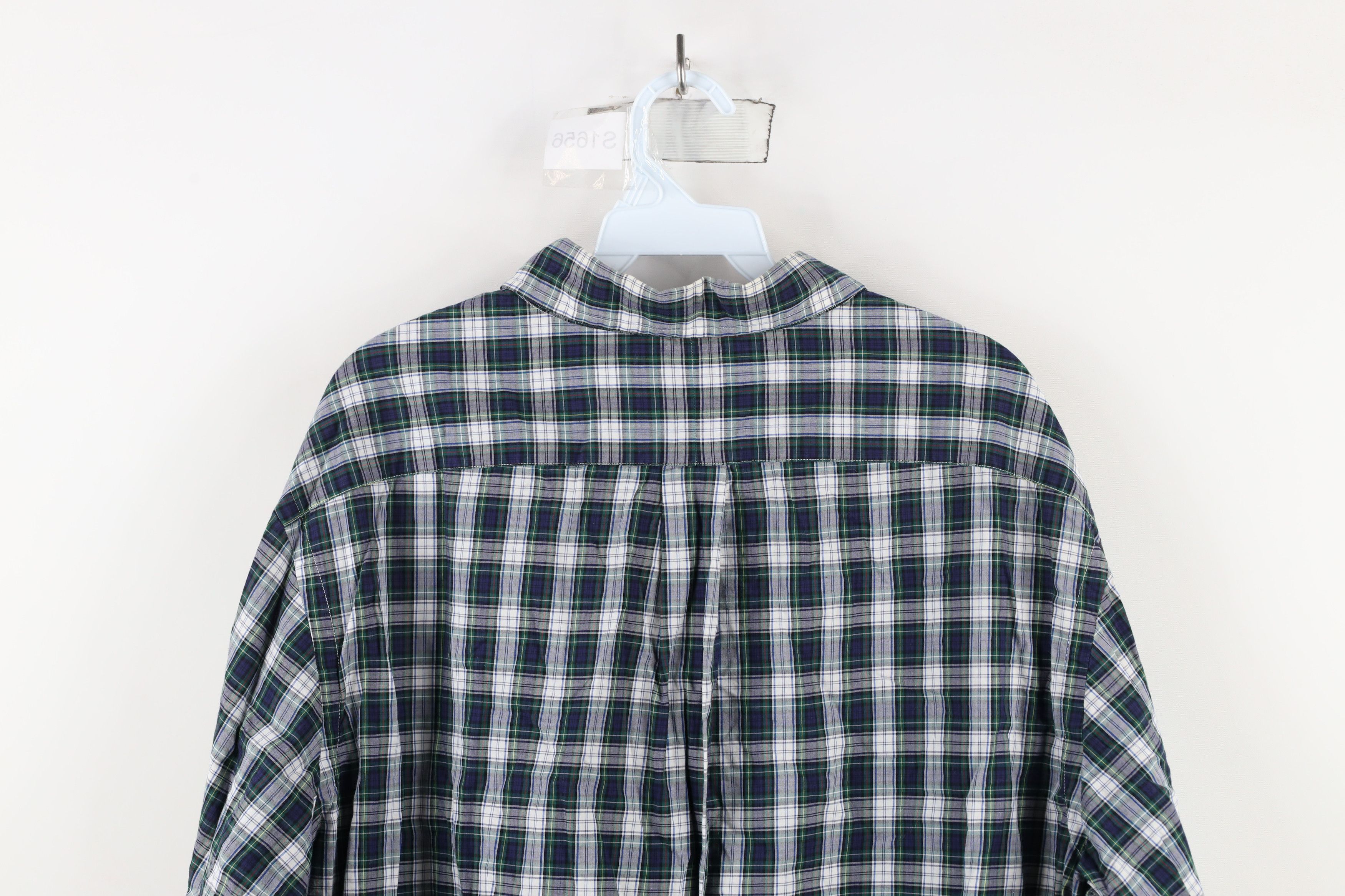 Ralph Lauren × Vintage Vintage 90s Ralph Lauren Collared Button Down Shirt Plaid Size US XXL / EU 58 / 5 - 8 Thumbnail