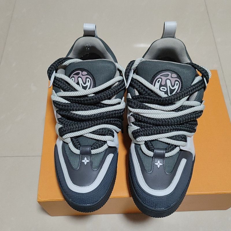 Louis Vuitton Louis Vuitton Stylish Low-top Skate Shoes -2508 Size US 8.5 / EU 41-42 - 2 Thumbnail