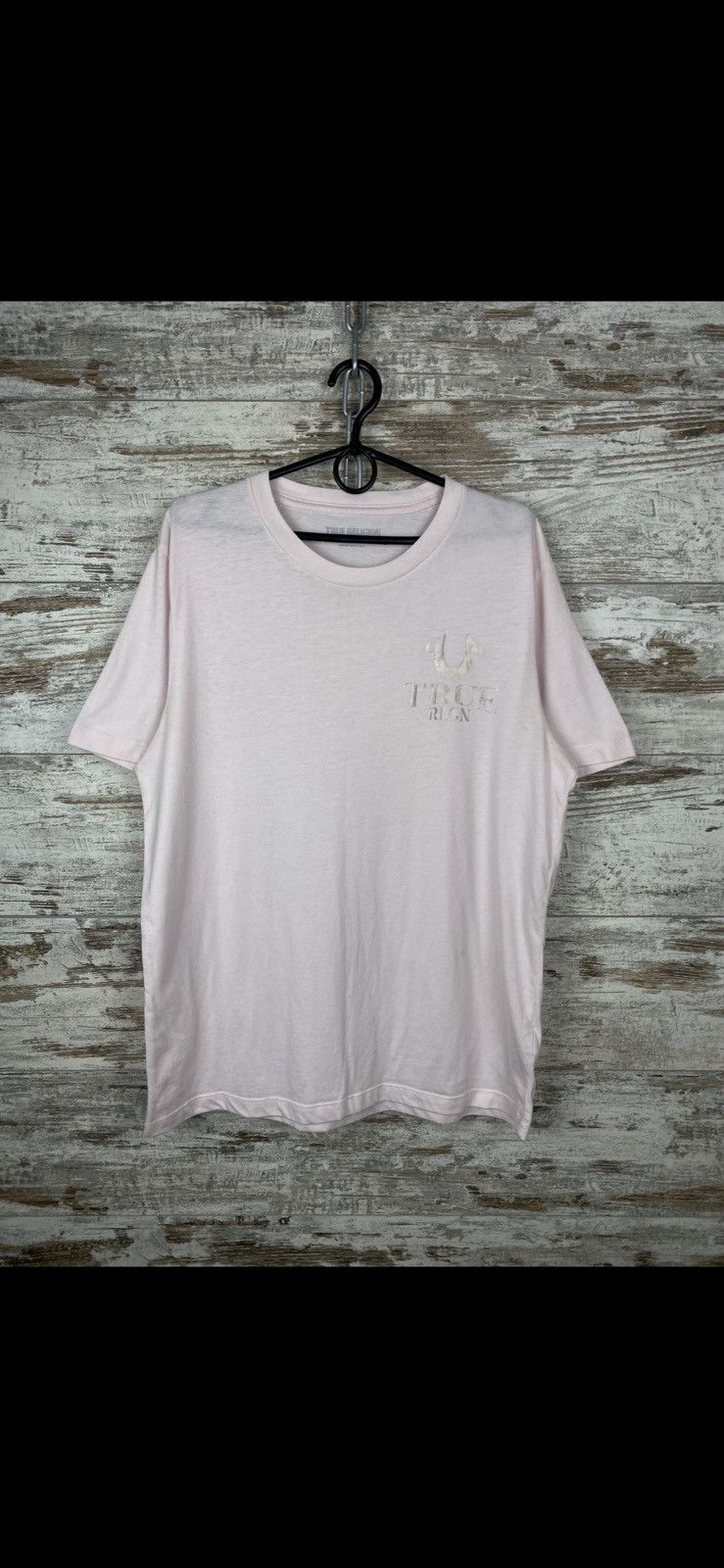 True Religion × Vintage Mens Vintage True Religion Big Logo Opium T Shirt Y2K Size US M / EU 48-50 / 2 - 2 Thumbnail