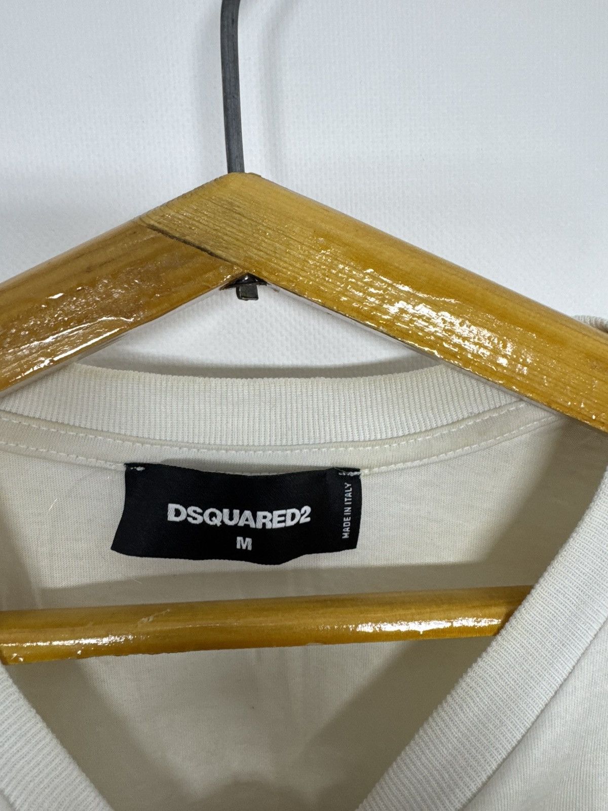 Dsquared2 Vintage Y2k Dsquared2 Tape Logo Designer T-Shirt Size US M / EU 48-50 / 2 - 10 Thumbnail