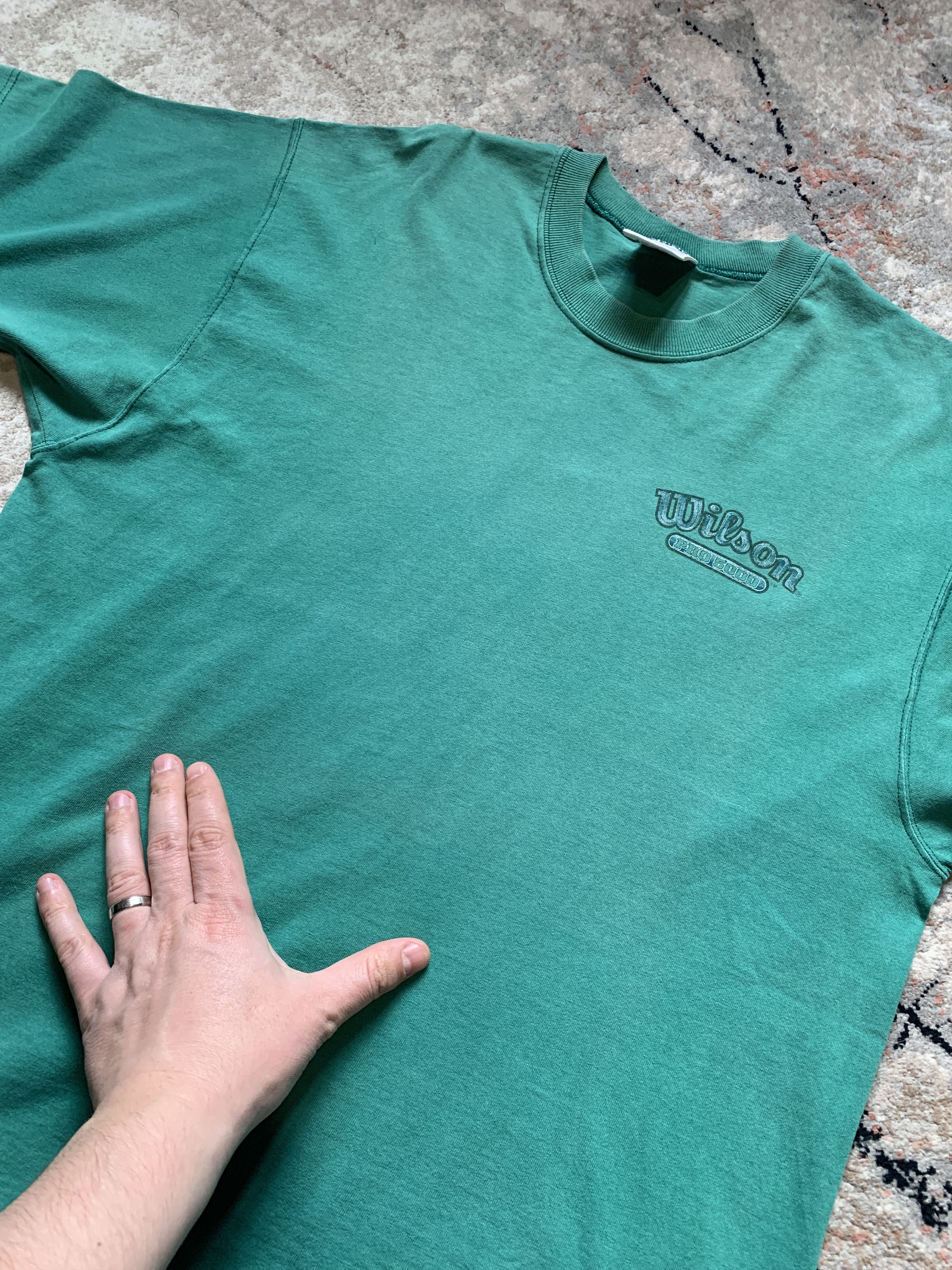 Vintage Vintage Wilson Pro 5000 Made In USA Tee Size US L / EU 52-54 / 3 - 7 Thumbnail