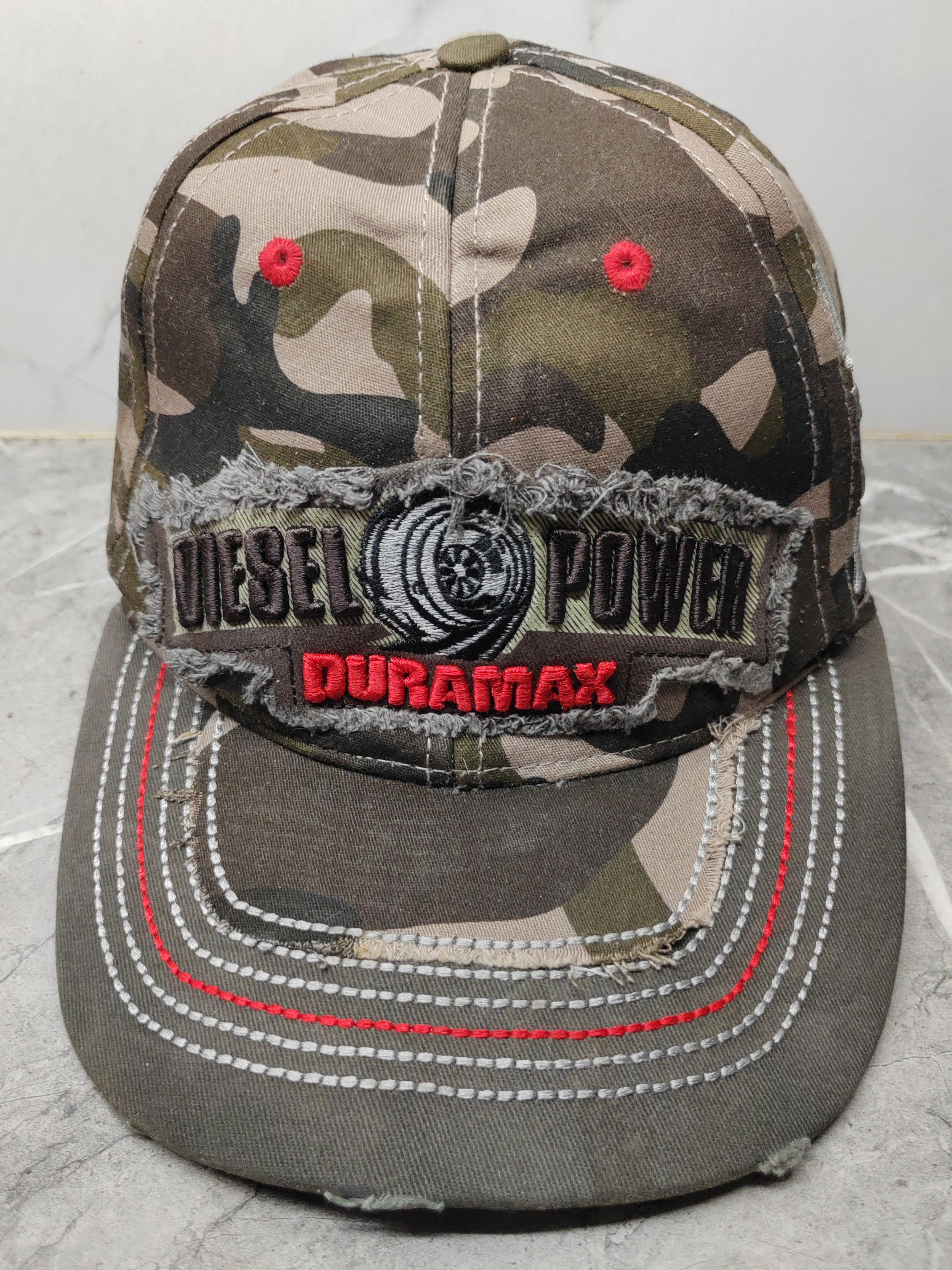 Japanese Brand Vintage GMC Diesel Power Duramax Camo Style Cap Hat Size ONE SIZE - 2 Thumbnail