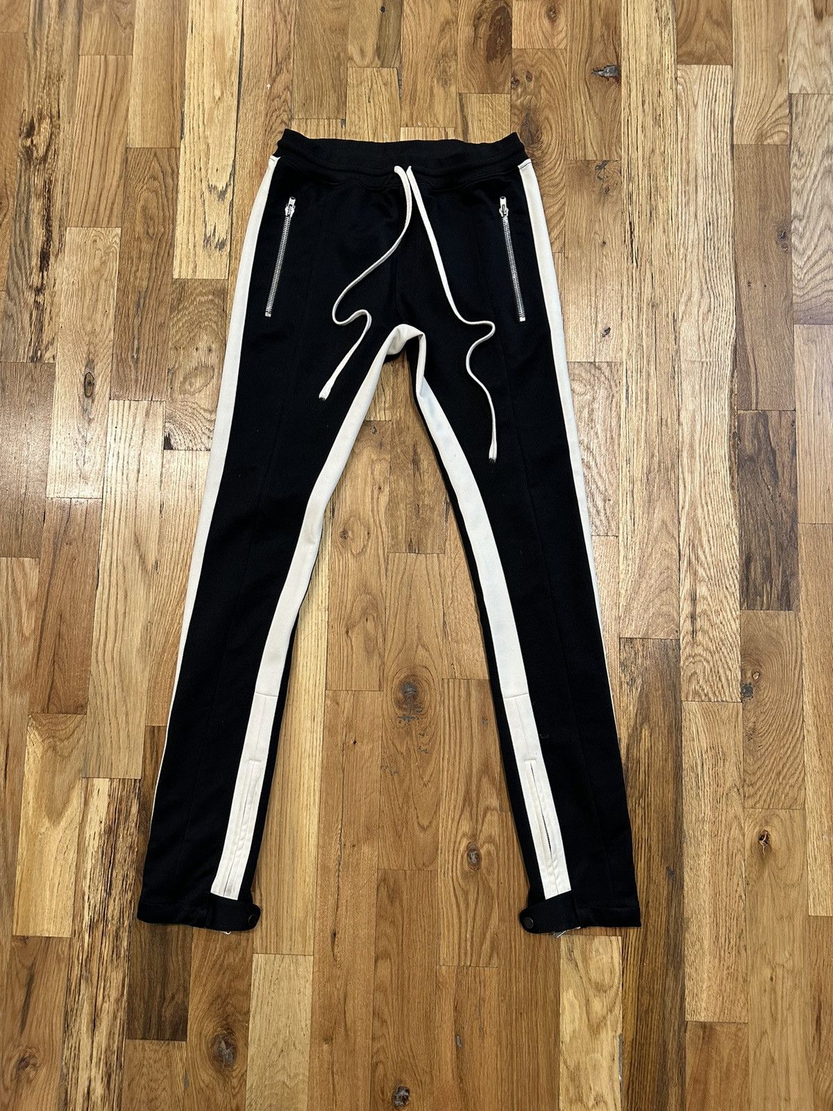 Fear of God FOG Fifth Collection Double Stripe Black Track Pants ...