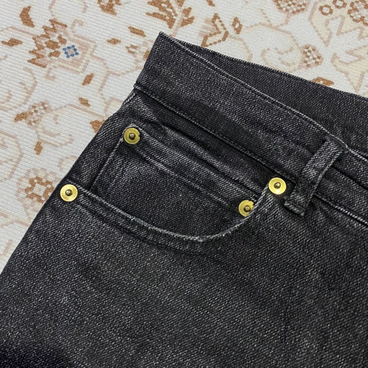 Japanese Brand × Vintage JAPANESE UNFINISHED DENIM LIKE SAINT LAURENT Size US 30 / EU 46 - 6 Thumbnail