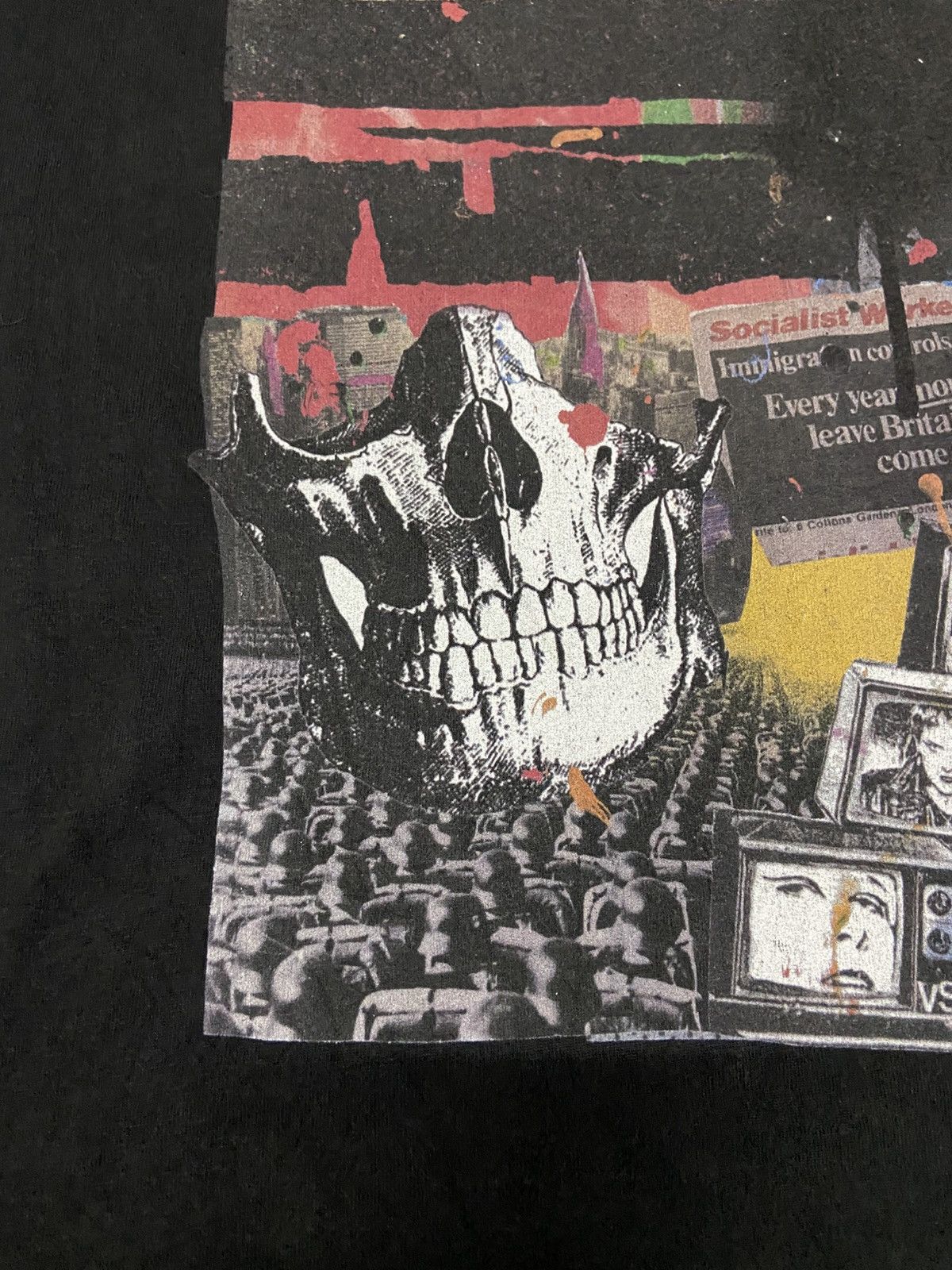 Seditionaries BACKBONE : SOCIALIST WORKERS PARTY COLLEGE ARTWORK TEE Size US M / EU 48-50 / 2 - 10 Thumbnail