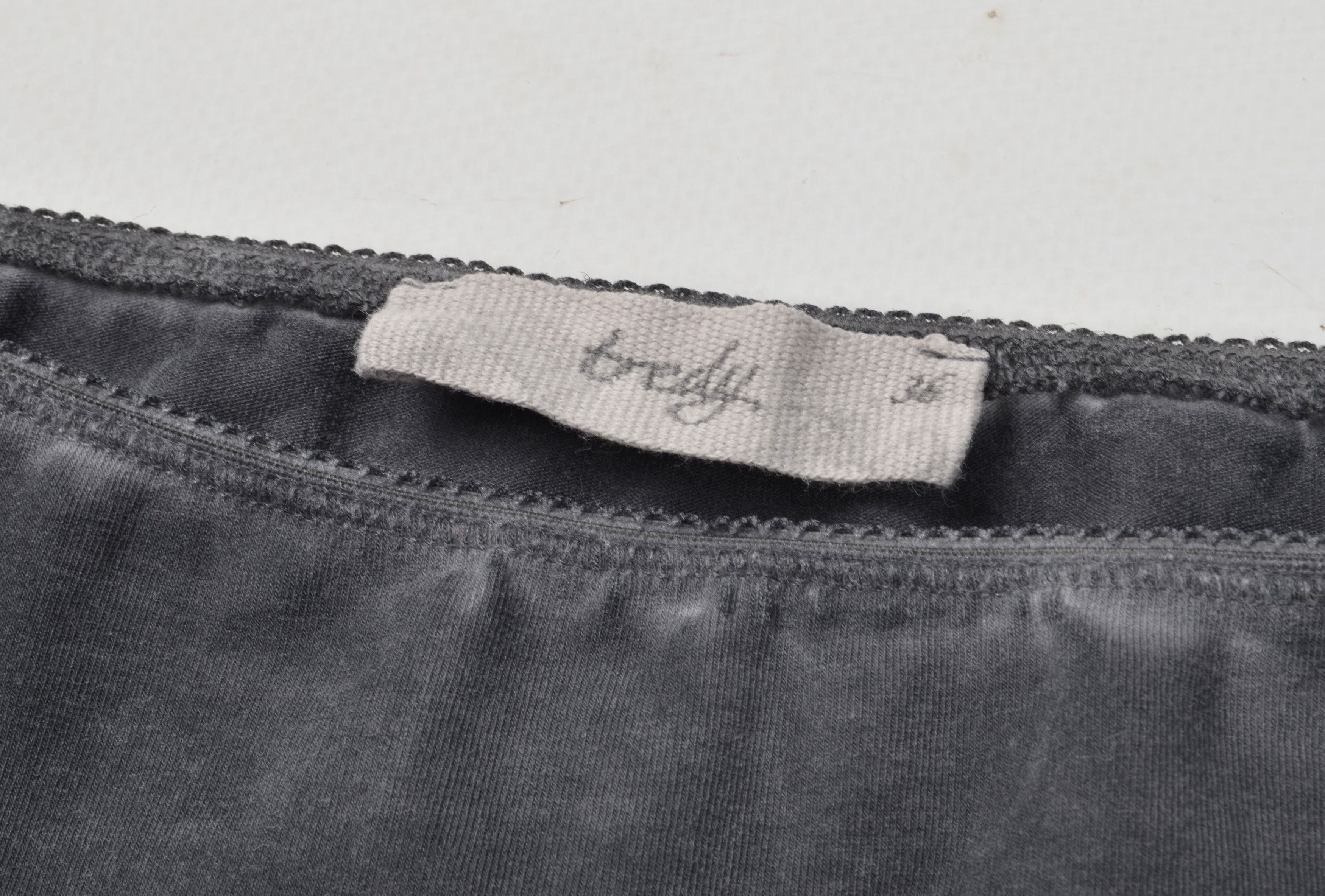 Designer × Vintage Vintage Tredy Y2K Fairy Cottage Gray Mini Skirt Size 25" / US 0 / IT 36 - 8 Thumbnail