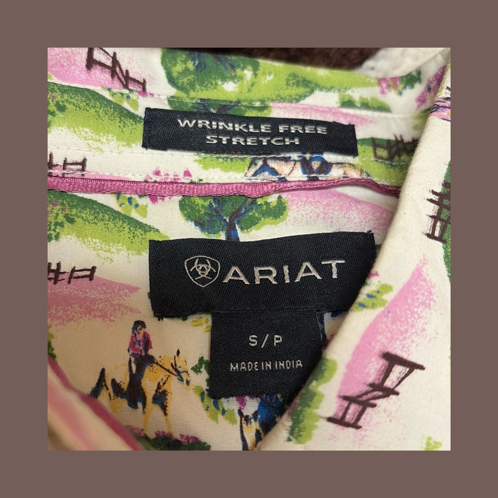 Ariat VTG Button Down | Ariat Rider Landscape Shirt | Western Size US S / EU 44-46 / 1 - 5 Thumbnail