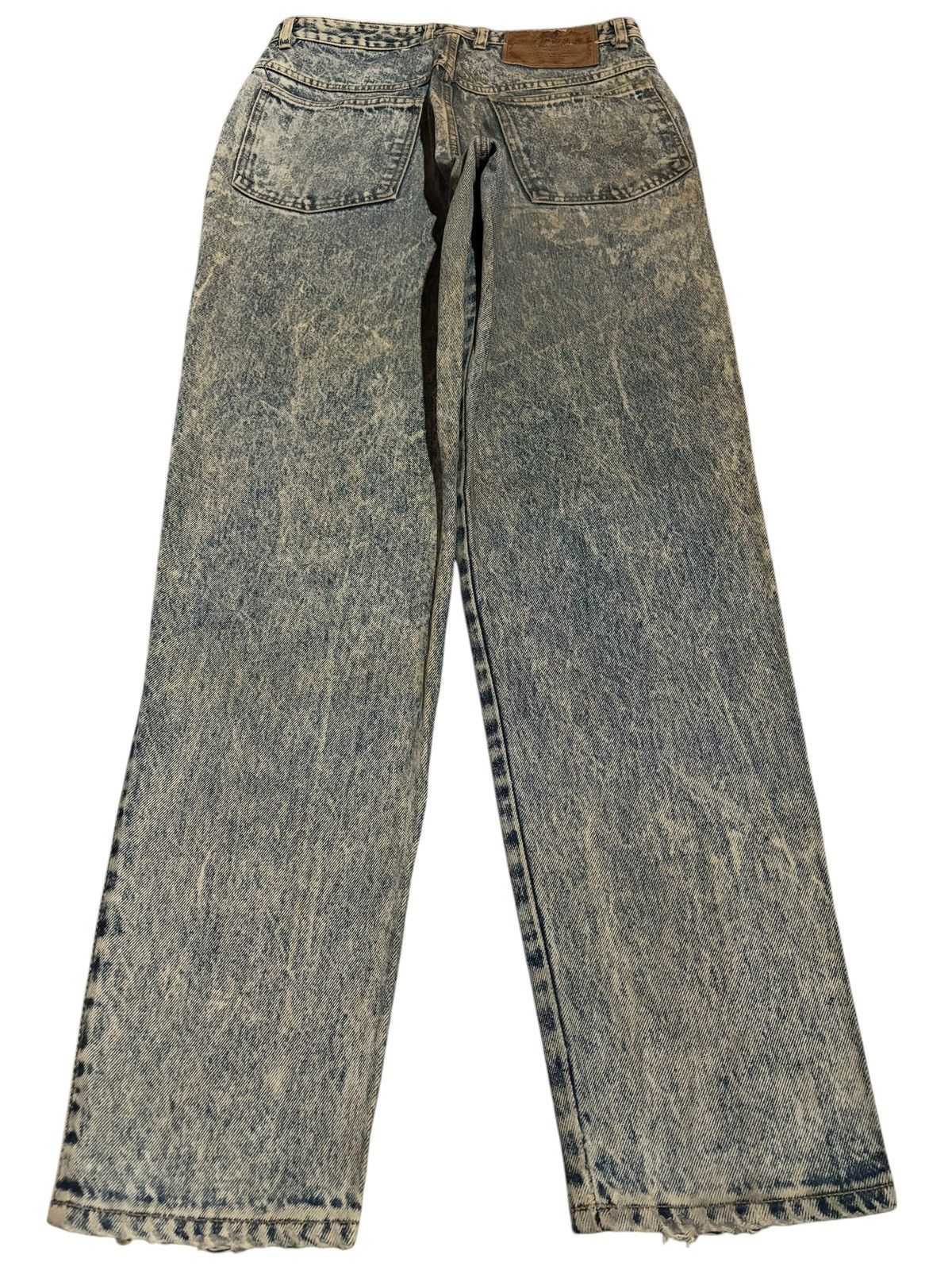 Edwin × Japanese Brand 90s Vintage Edwin Lot 1485 Acid Dirty Washed Jeans Size US 31 - 2 Thumbnail