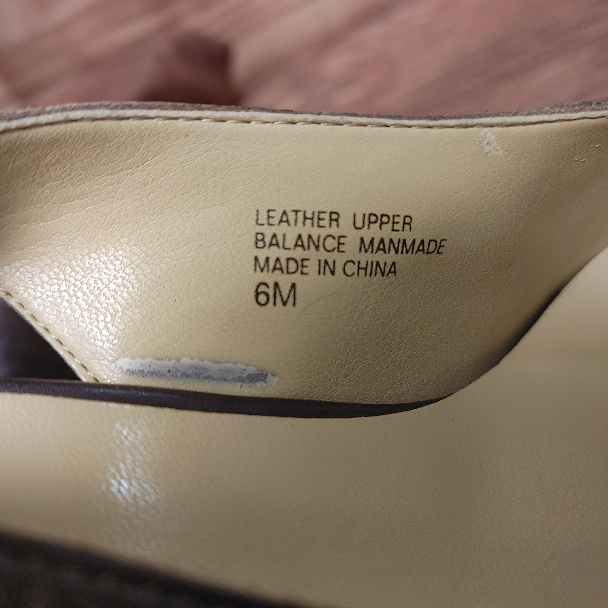 Other Women's Brown/Taupe Leather 3" Closed Toe Floral Ankle Strap Size US 6 / IT 36 - 6 Thumbnail