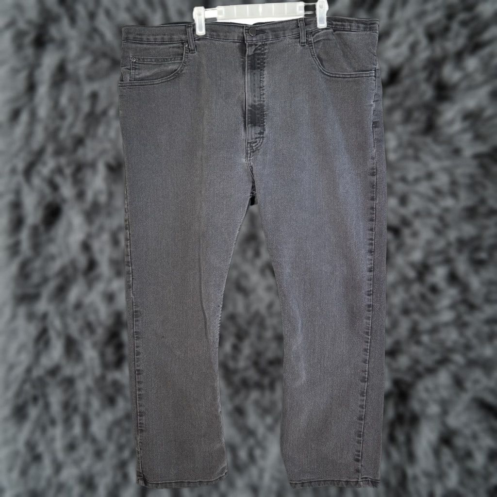 Dickies VINTAGE Dickies Jeans Mens 44x30 Gray Straight Leg Stretch Denim Pants Classic Fit Zip Size US 44 / EU 60 - 1 Thumbnail