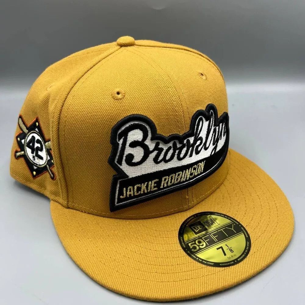 Brooklyn Dodgers Hat Men 7 1/8 59Fifty New Era Fitted Cap
