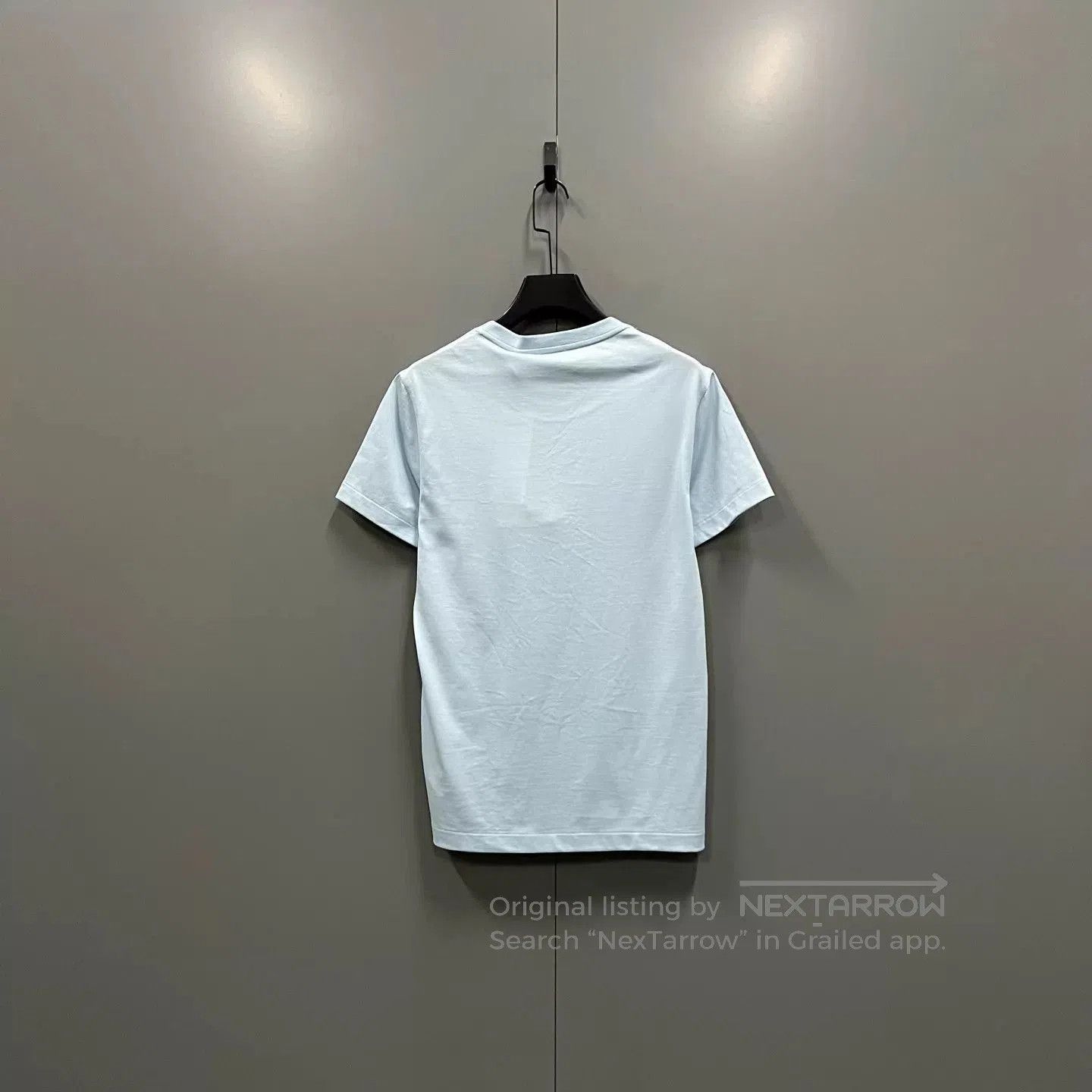 Burberry Light Blue Short Sleeve Crew Neck T-Shirt. Size US S / EU 44-46 / 1 - 2 Thumbnail