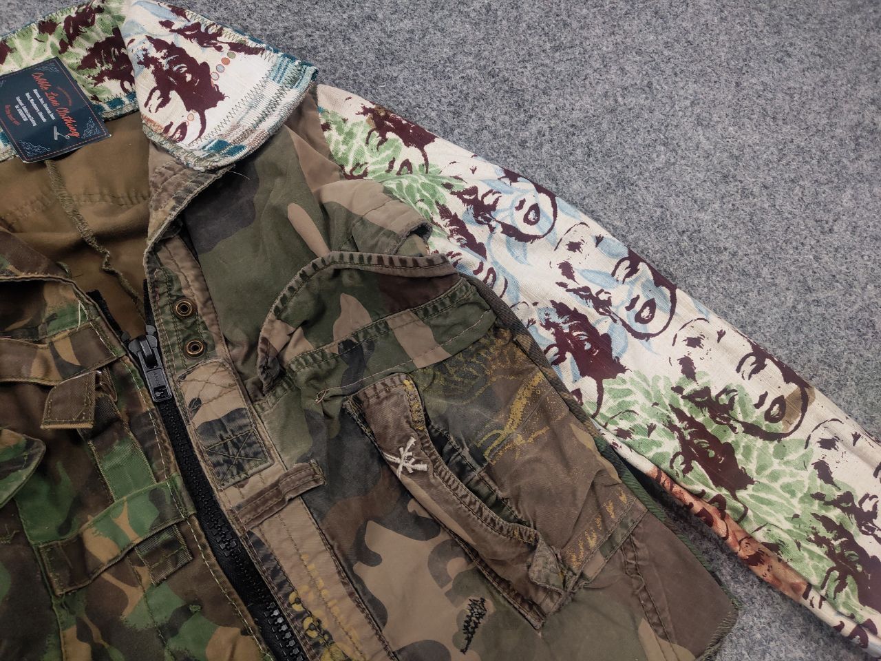 Le Grande Bleu (L.G.B.) Vintage Y2K if six was nine Style Kapital patchwork jacket Size S / US 4 / IT 40 - 5 Thumbnail