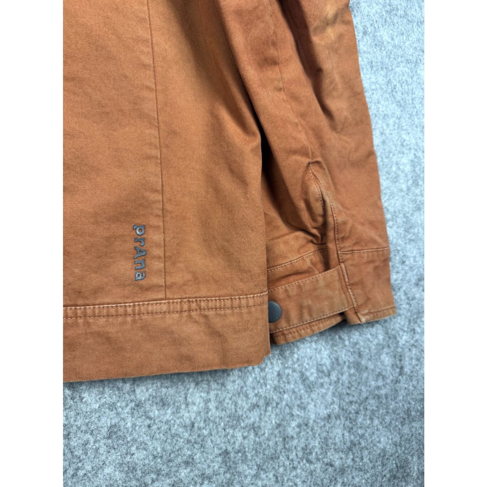 Prana PRANA Bronson Jacket Men's 2XL Auburn Canvas Lined Quilted Heavy Zip Workwear Bomber Jacket Size US XXL / EU 58 / 5 - 5 Thumbnail