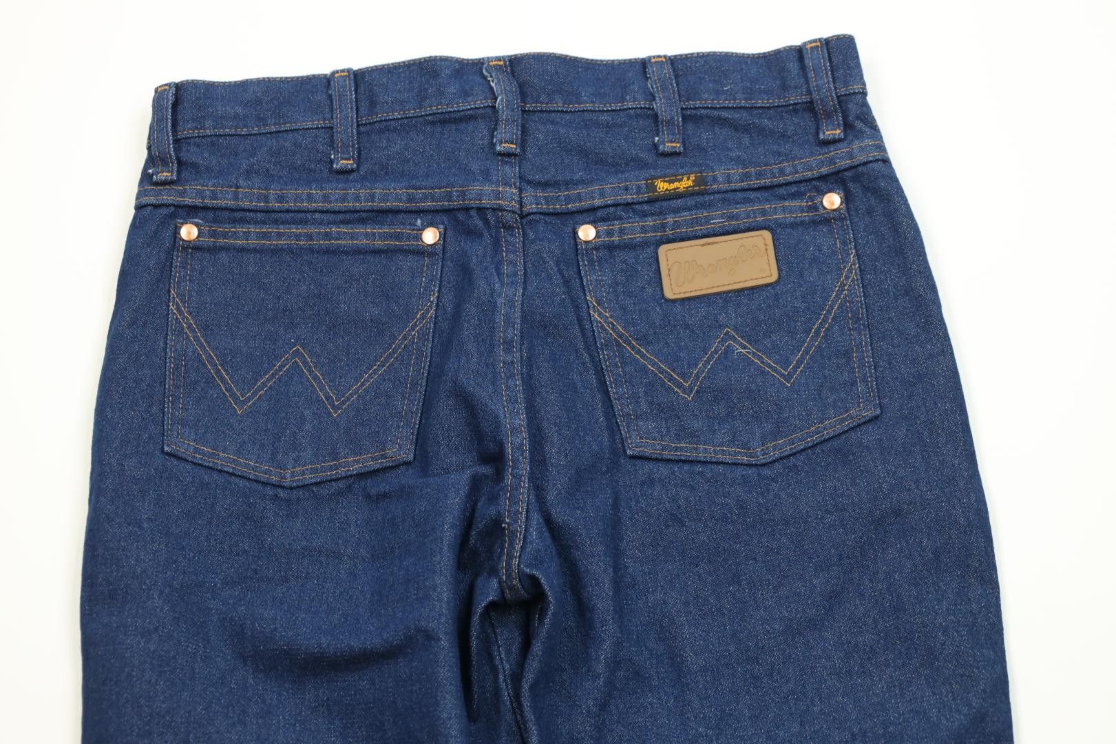 Wrangler Vintage 90s Y2K Wrangler Western Cowboy Straight Leg Jeans Size US 31 - 8 Thumbnail