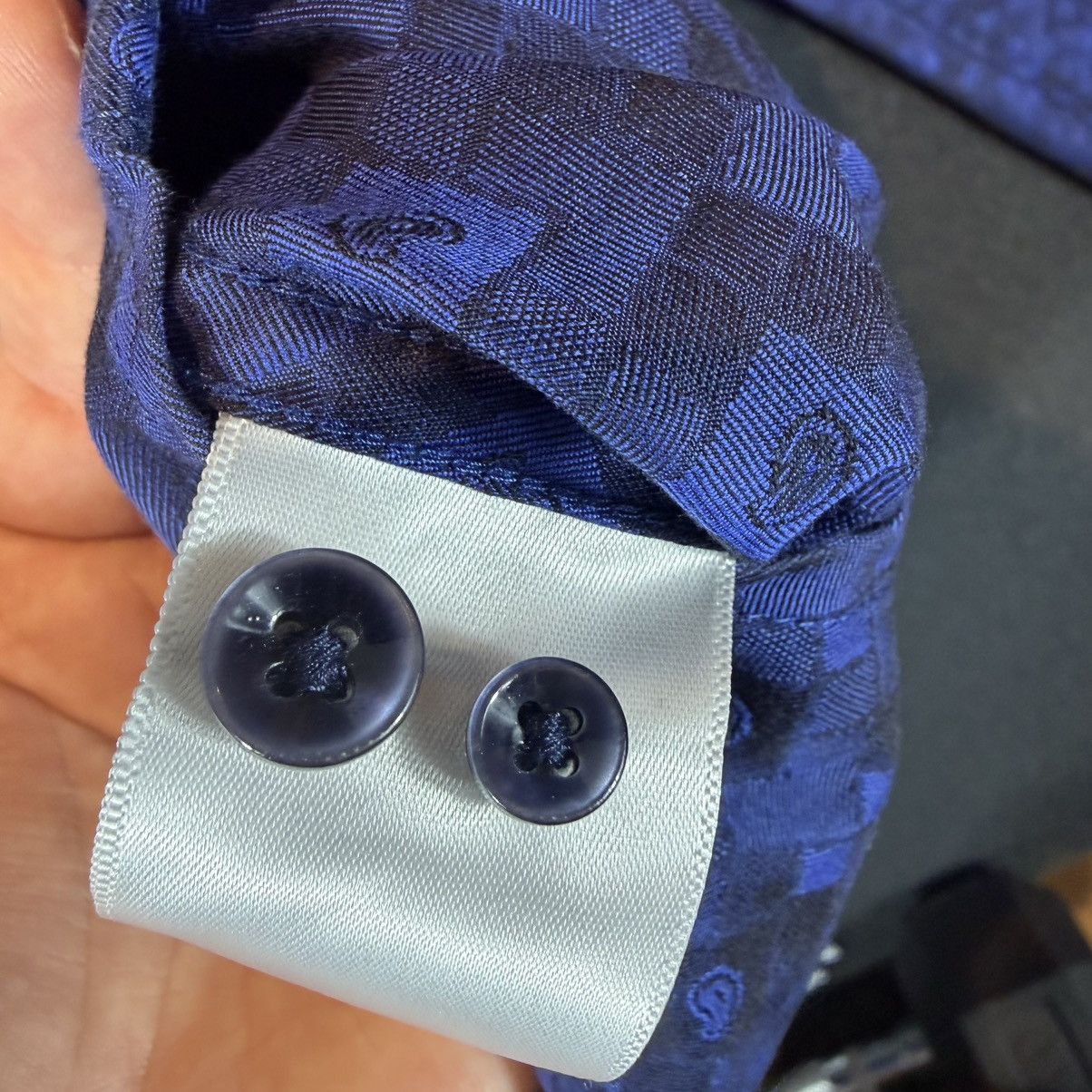 Robert Graham Robert Graham Shirt Mens Small/XS Blue Button Up Geometric Size US S / EU 44-46 / 1 - 5 Thumbnail
