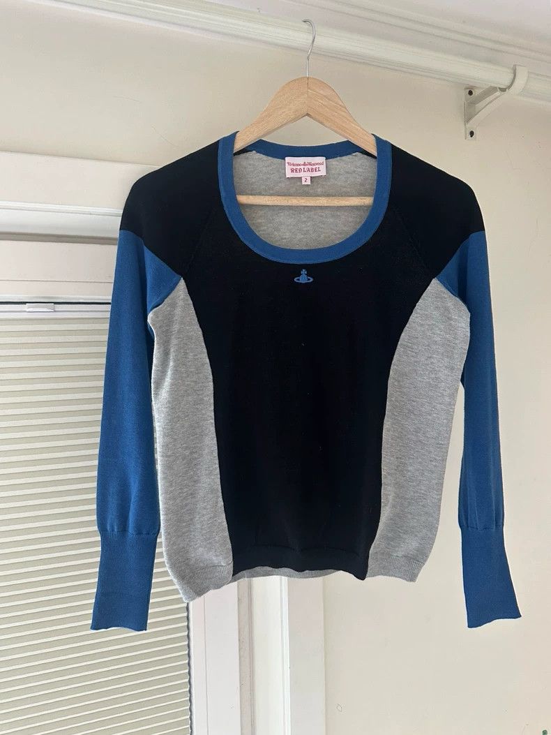 Vivienne Westwood Vivienne Westwood Knitted patchwork top Size M / US 6-8 / IT 42-44 - 1 Thumbnail