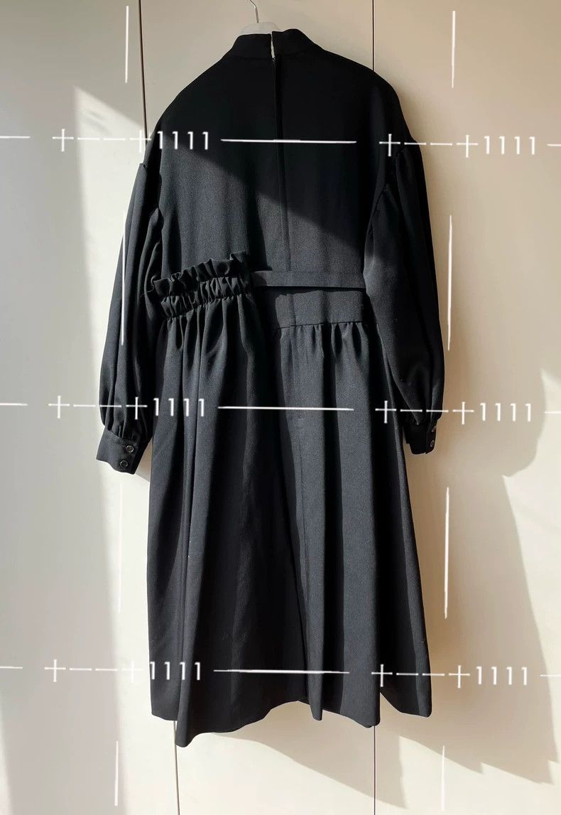 Comme des Garcons Comme Des Garcons Pleated wool dress coat Size XS / US 0-2 / IT 36-38 - 2 Thumbnail