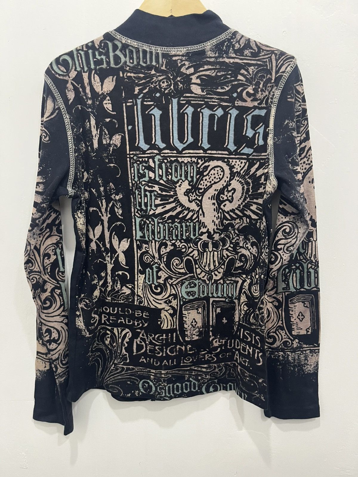 Japanese Brand Japanese AOP Skinny Minnie Long Sleve Tees Size M / US 6-8 / IT 42-44 - 11 Thumbnail