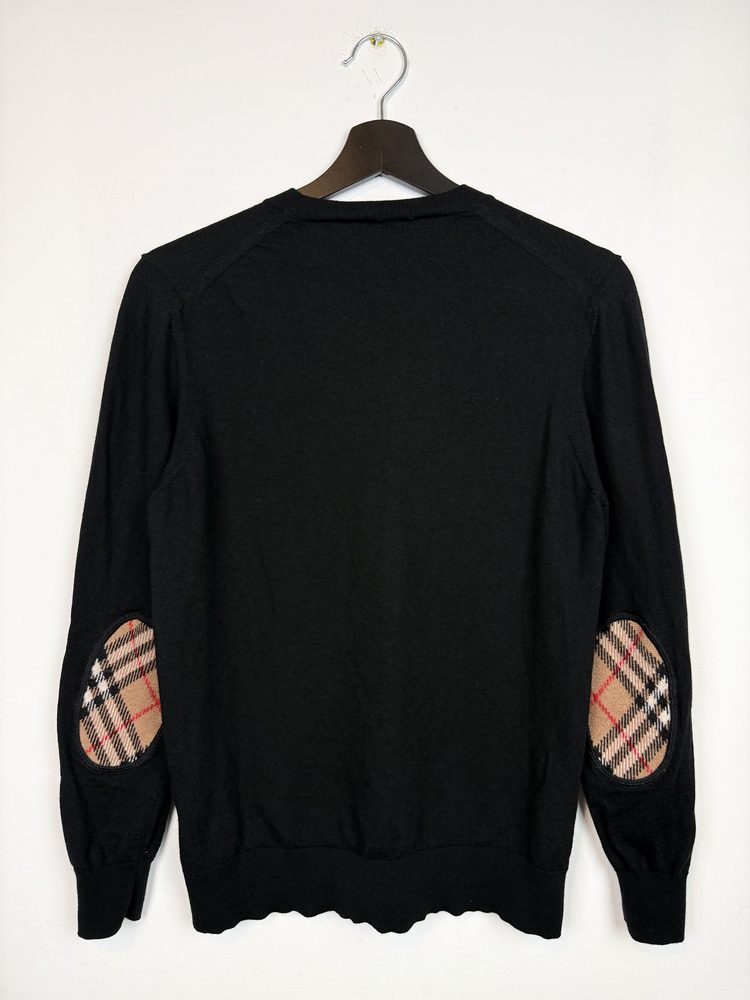 Burberry Burberry Wool Jumper Sweater Black Size XL Size US XL / EU 56 / 4 - 1 Thumbnail