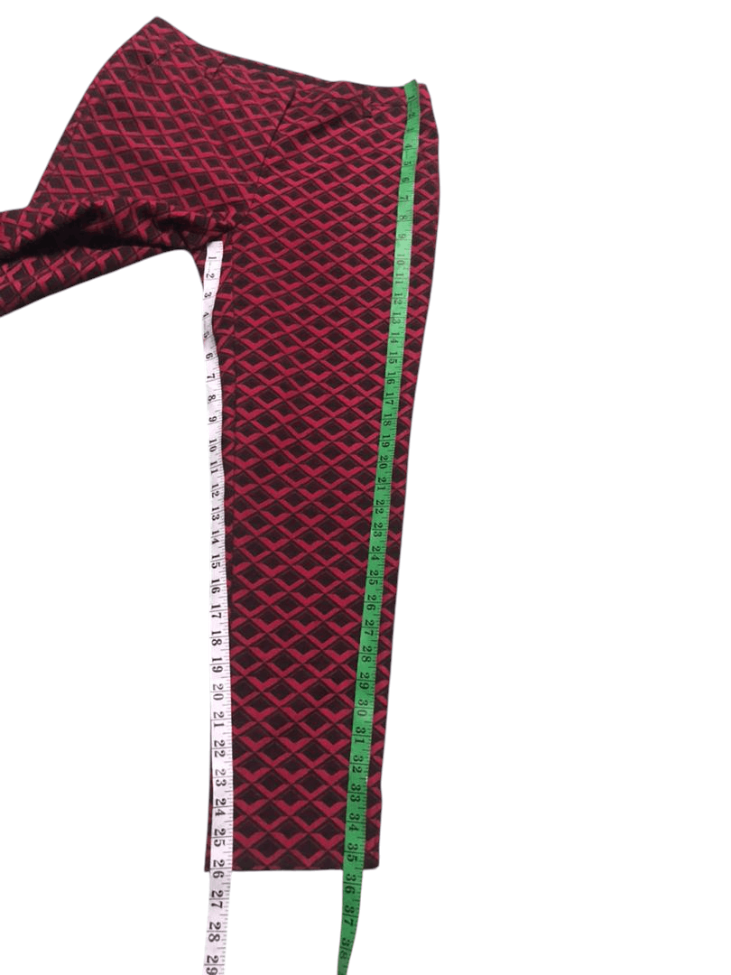 Krizia × Krizia Uomo Evex By Krizia Geometric Colourful Ankle Pants Women Size 30" / US 8 / IT 44 - 21 Thumbnail