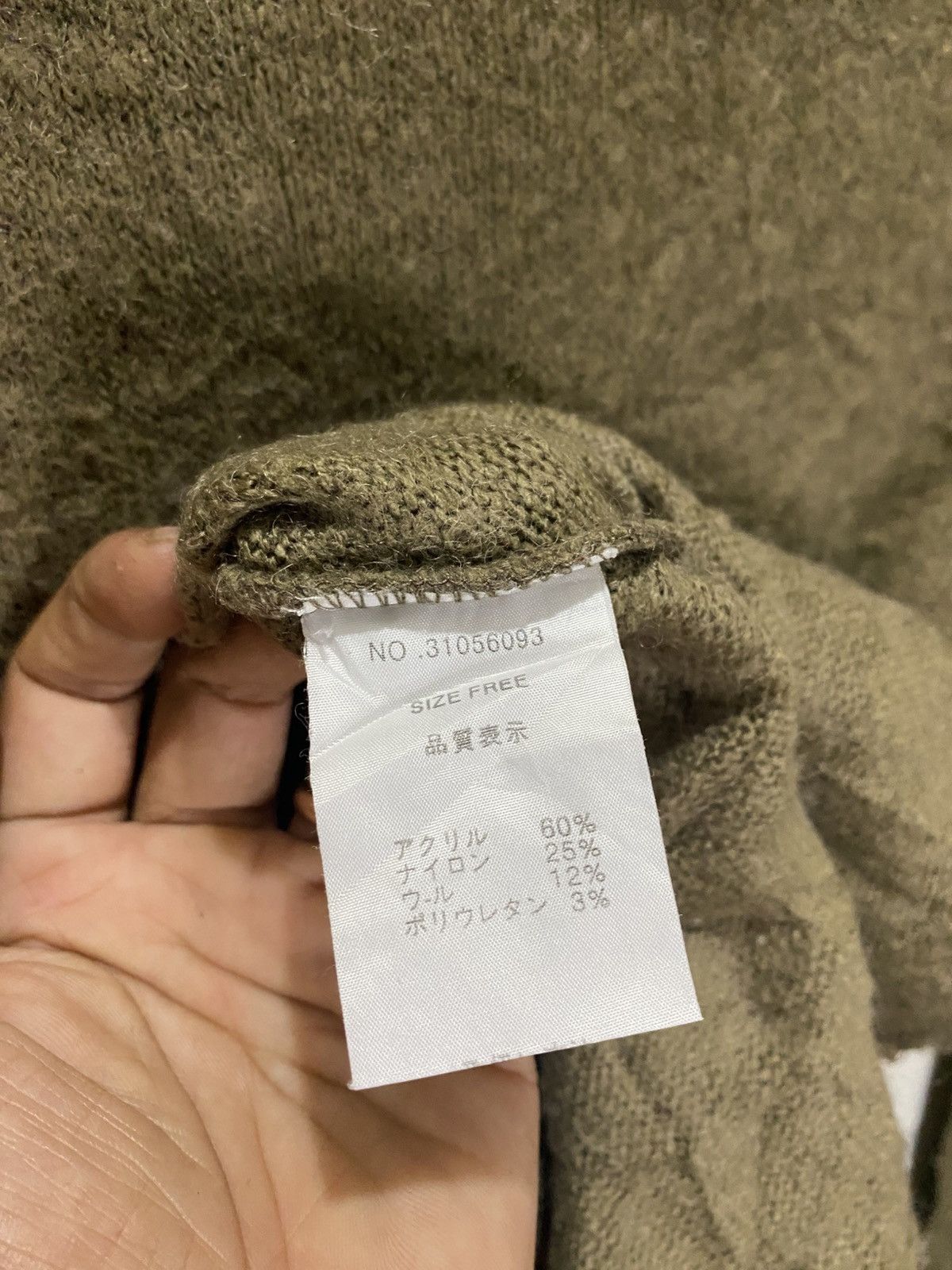 Japanese Brand GOA Japanese Style Knitwear Size ONE SIZE - 8 Thumbnail