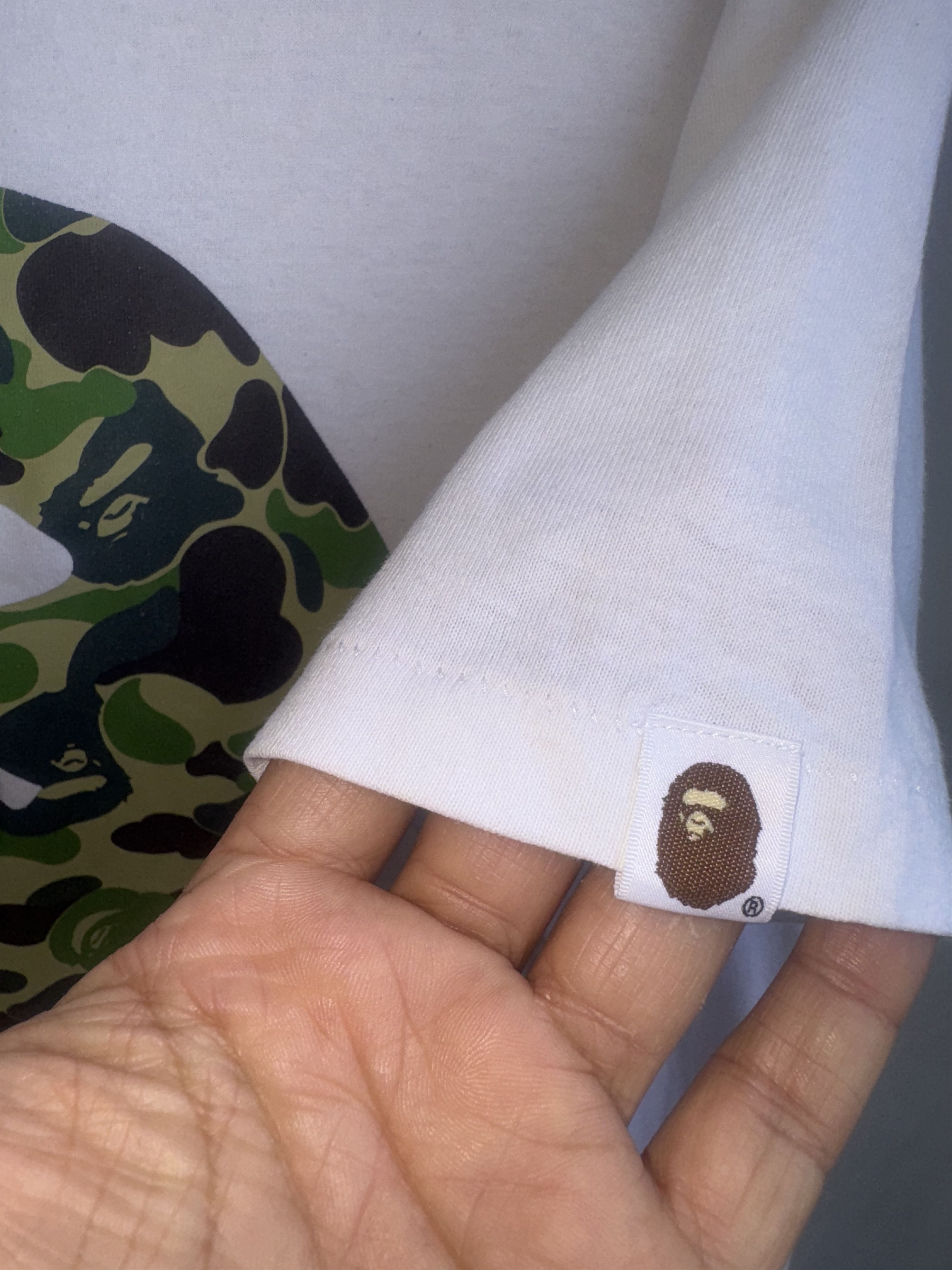 Bape A Bathing Ape Bape ABC Camo Big Ape Head Vintage T-Shirt Size US XL / EU 56 / 4 - 8 Thumbnail